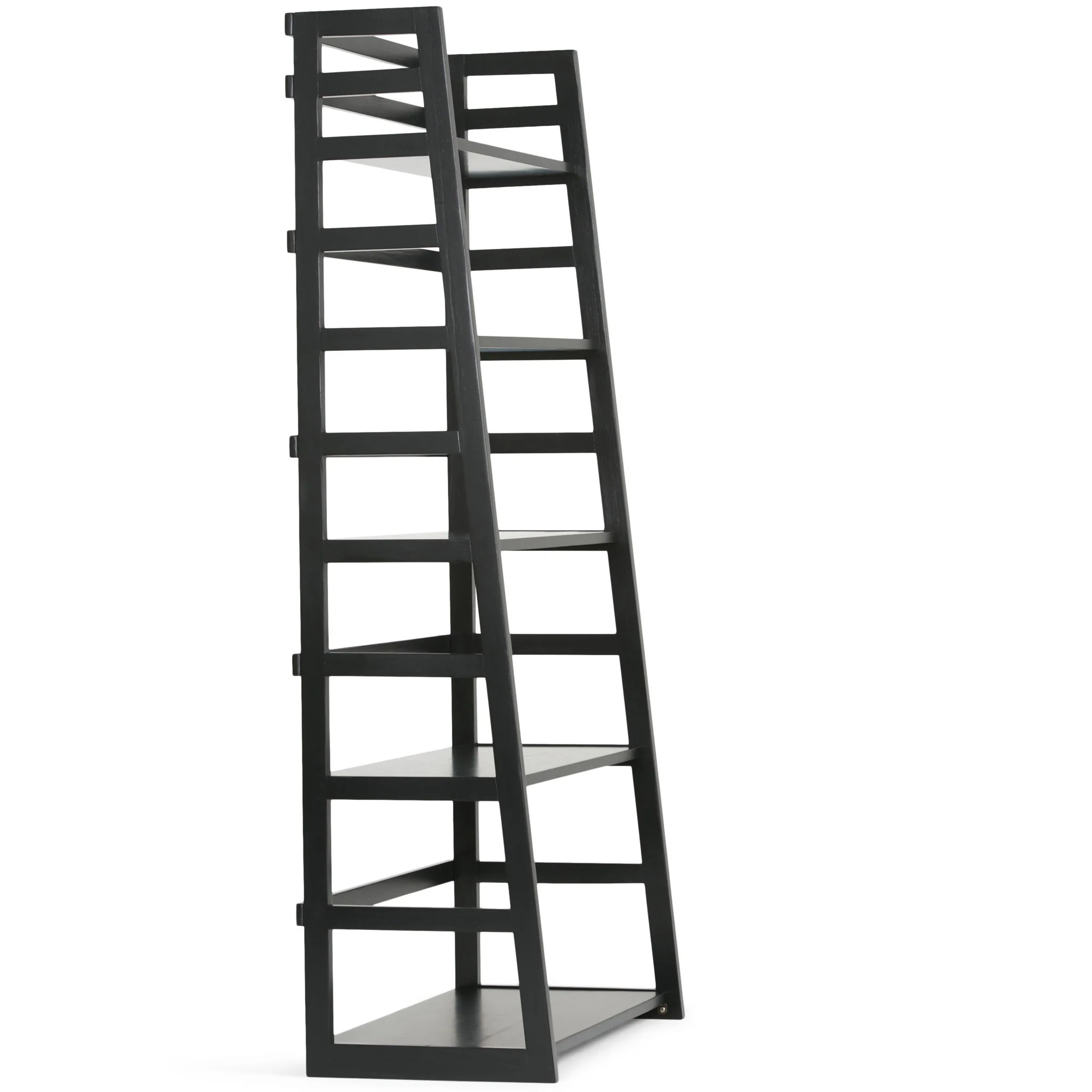 Acadian - Handcrafted Ladder Shelf Bookcase - Image 4