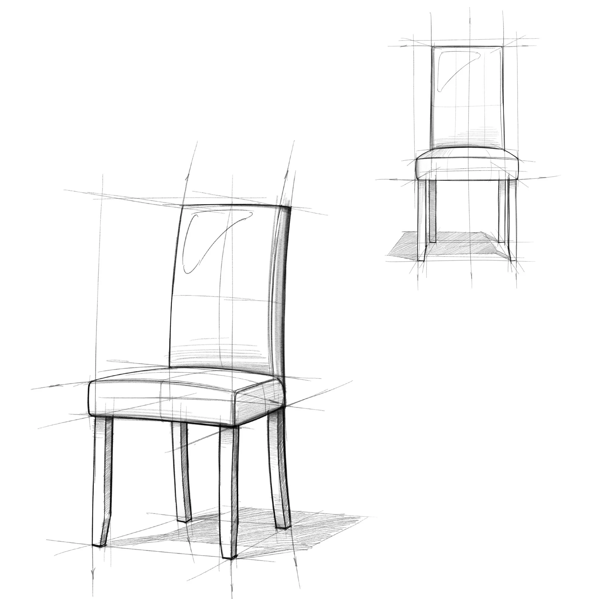 Acadian - Parson Dining Chair (Set of 2) - Distressed Black - Image 3