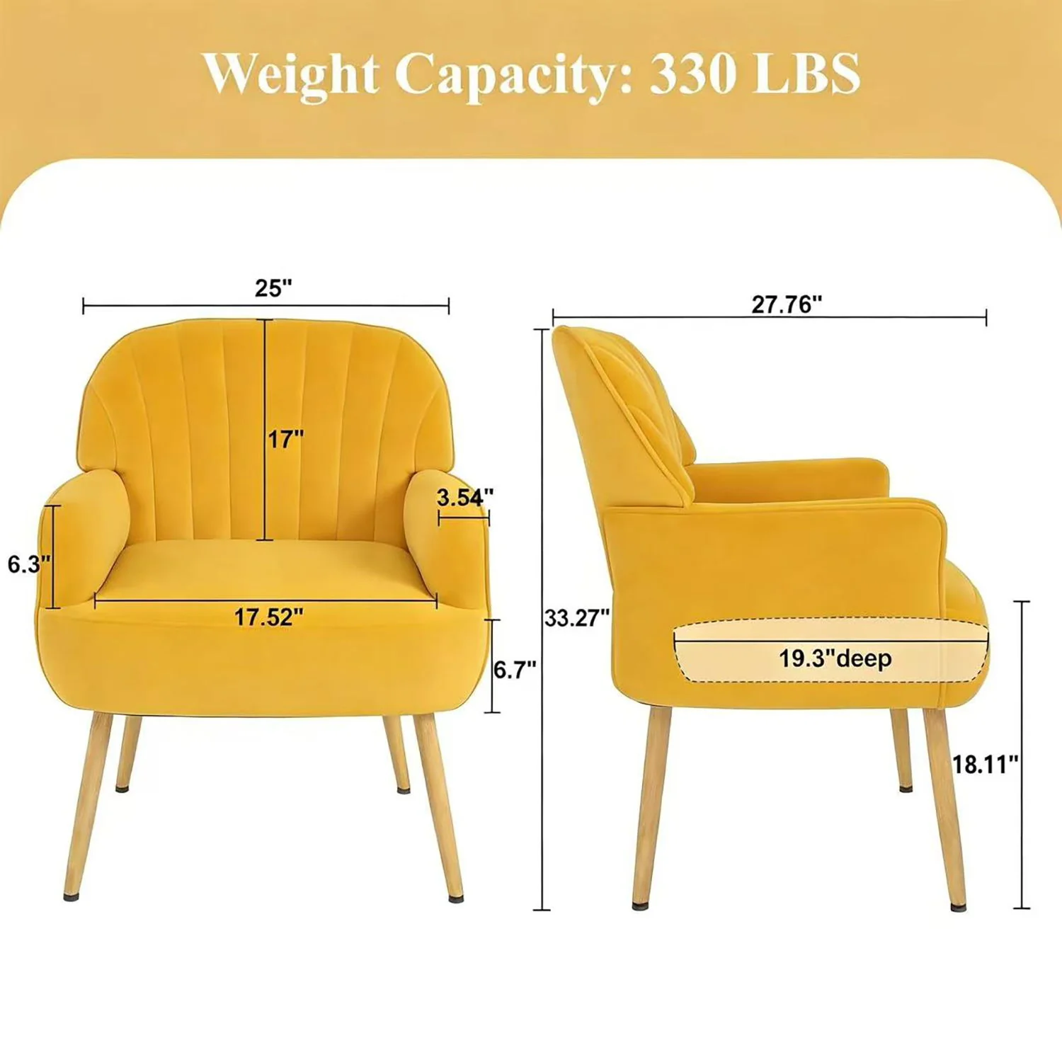 Accent Chair For Living Room - Image 8
