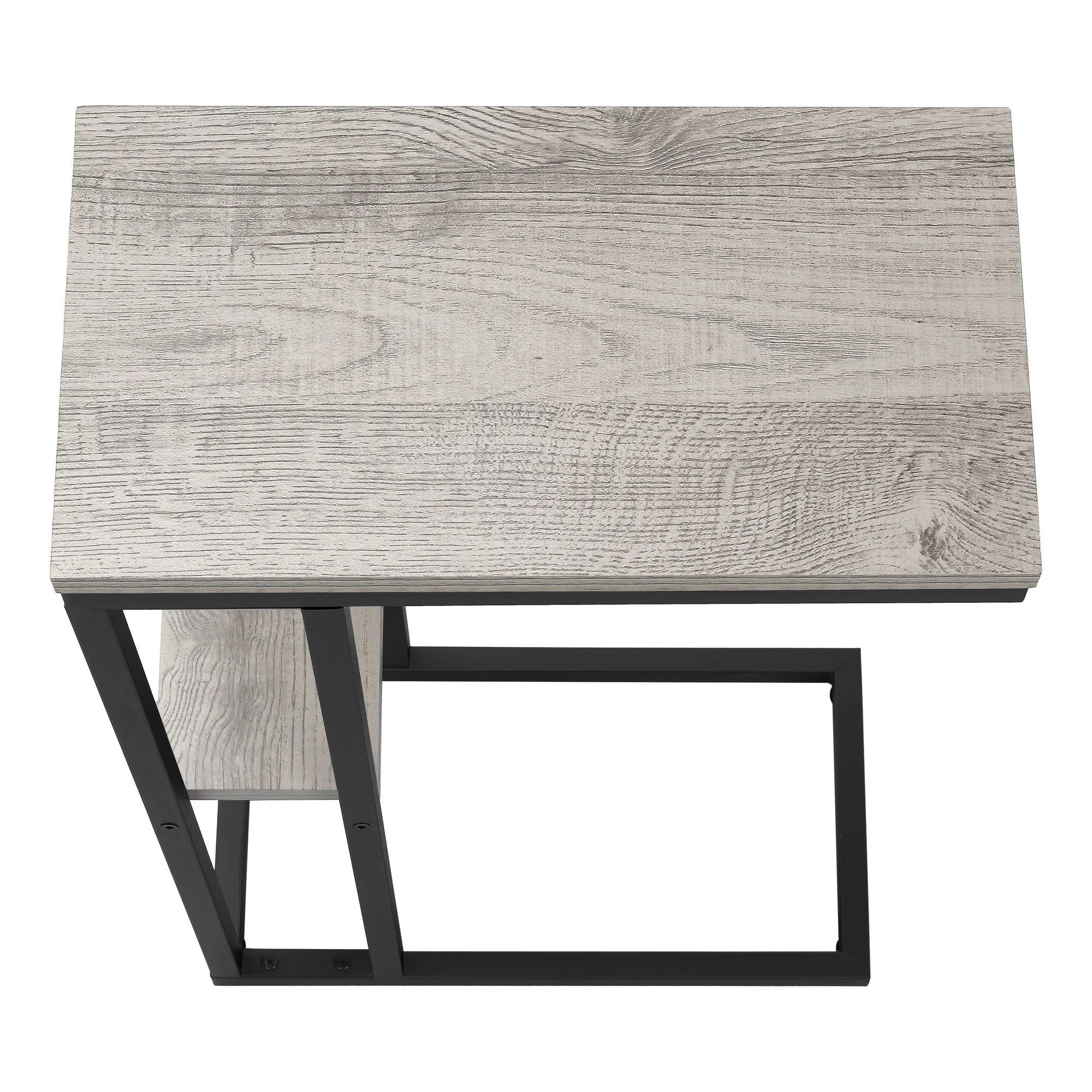 Accent Table, C - Shaped, Marble Look Contemporary & Modern Convenient Design - Image 28