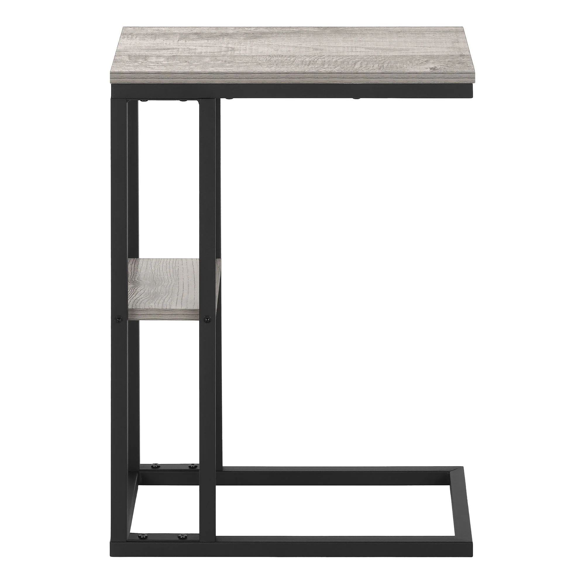 Accent Table, C - Shaped, Marble Look Contemporary & Modern Convenient Design - Image 41