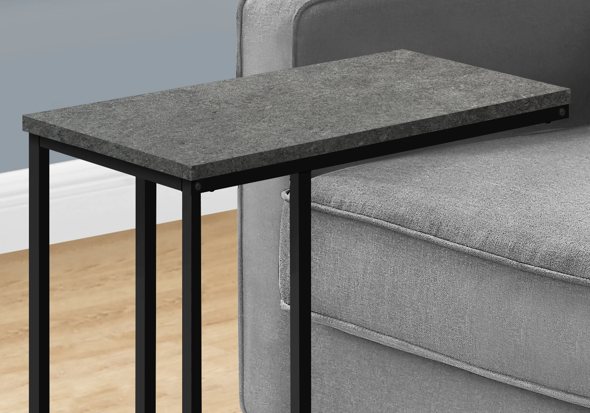 Accent Table, C - Shaped, Space-Saving Functionality - Image 28