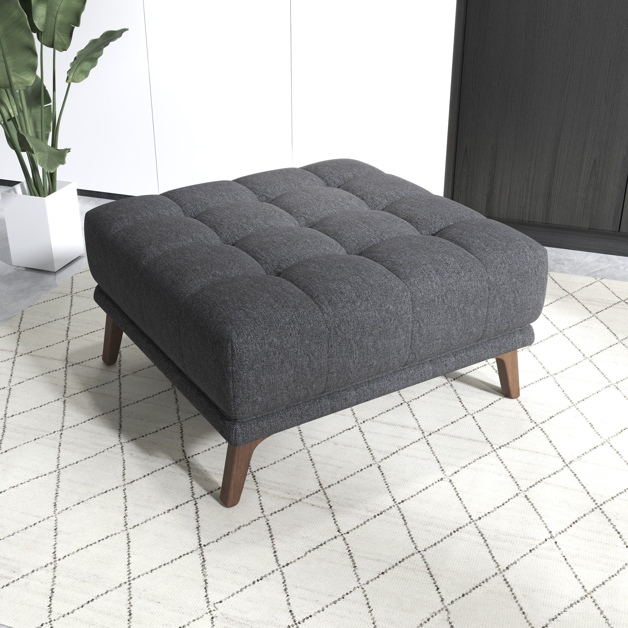 Addison - Square Upholstered Ottoman - Image 9