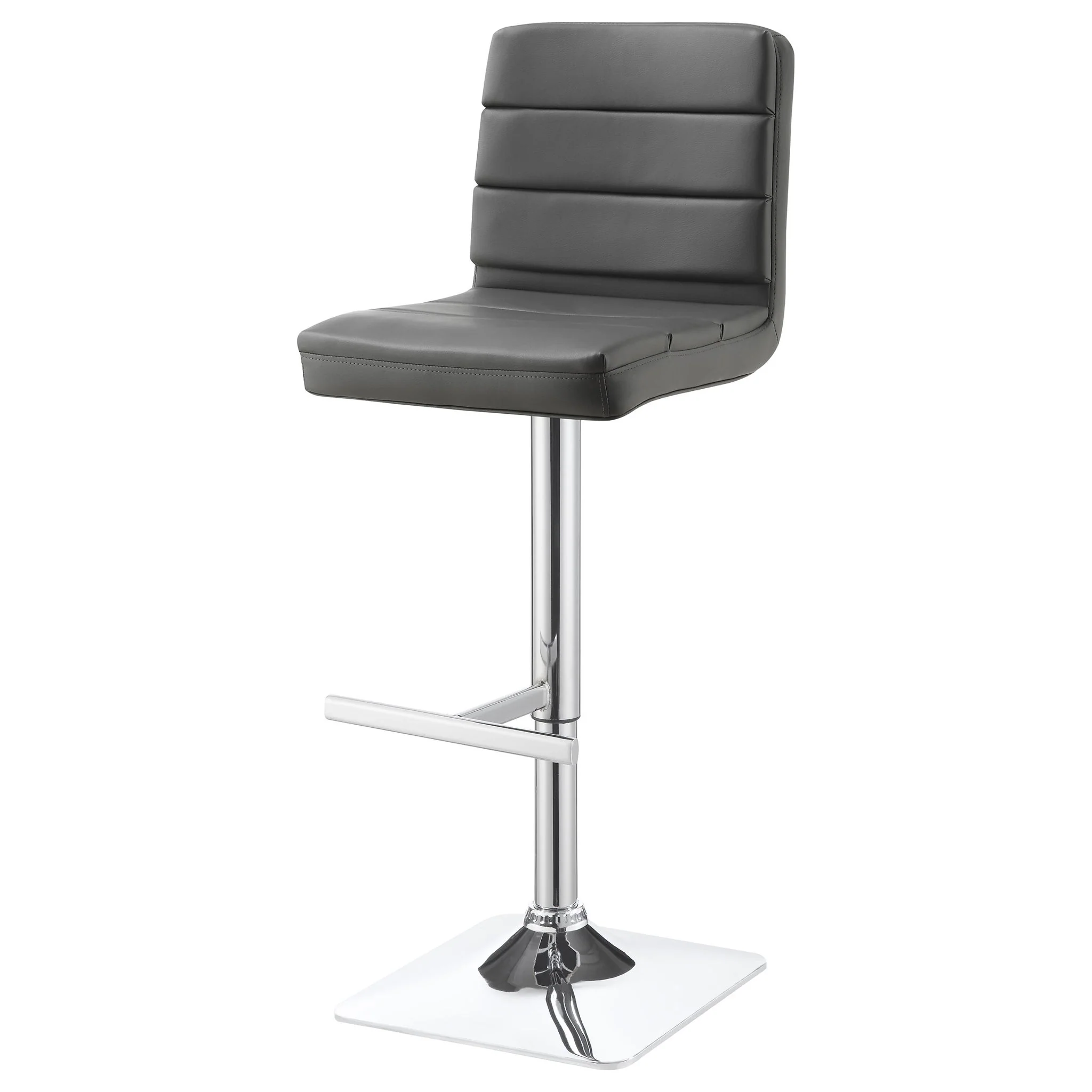 Adjustable Bar Stool (Set of 2) - Gray - Image 7