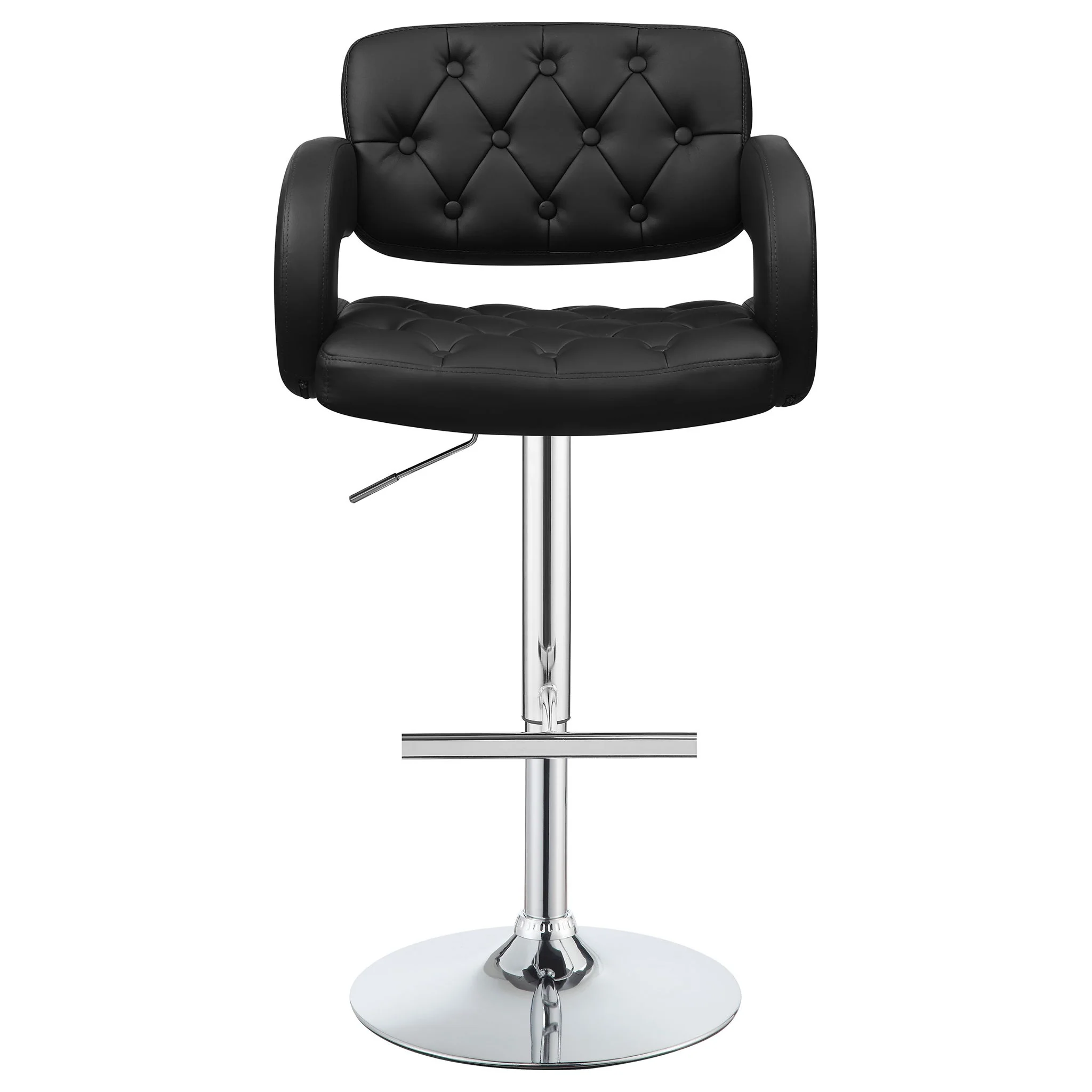 Adjustable Bar Stool With Upholstery - Image 15