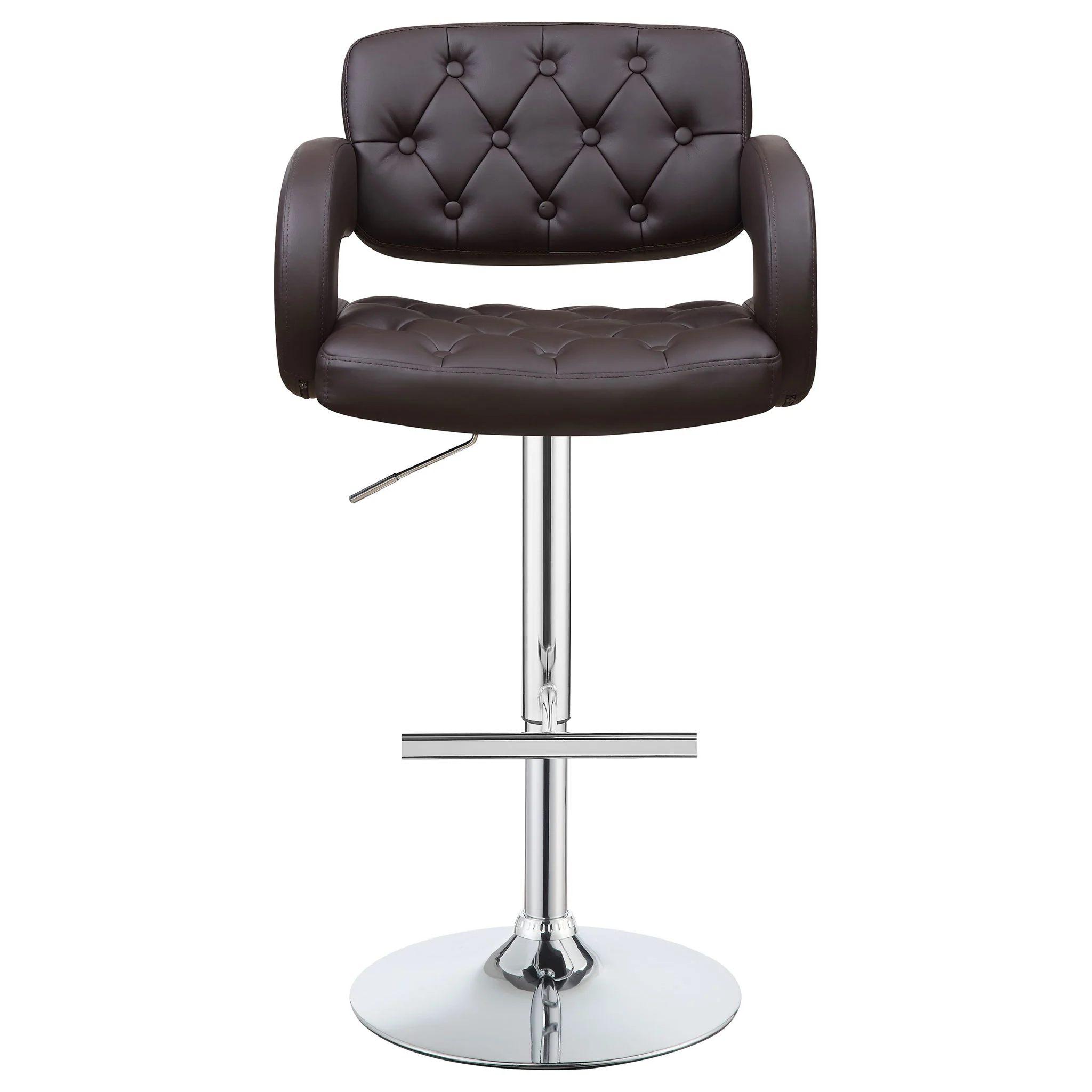 Adjustable Bar Stool With Upholstery - Image 6