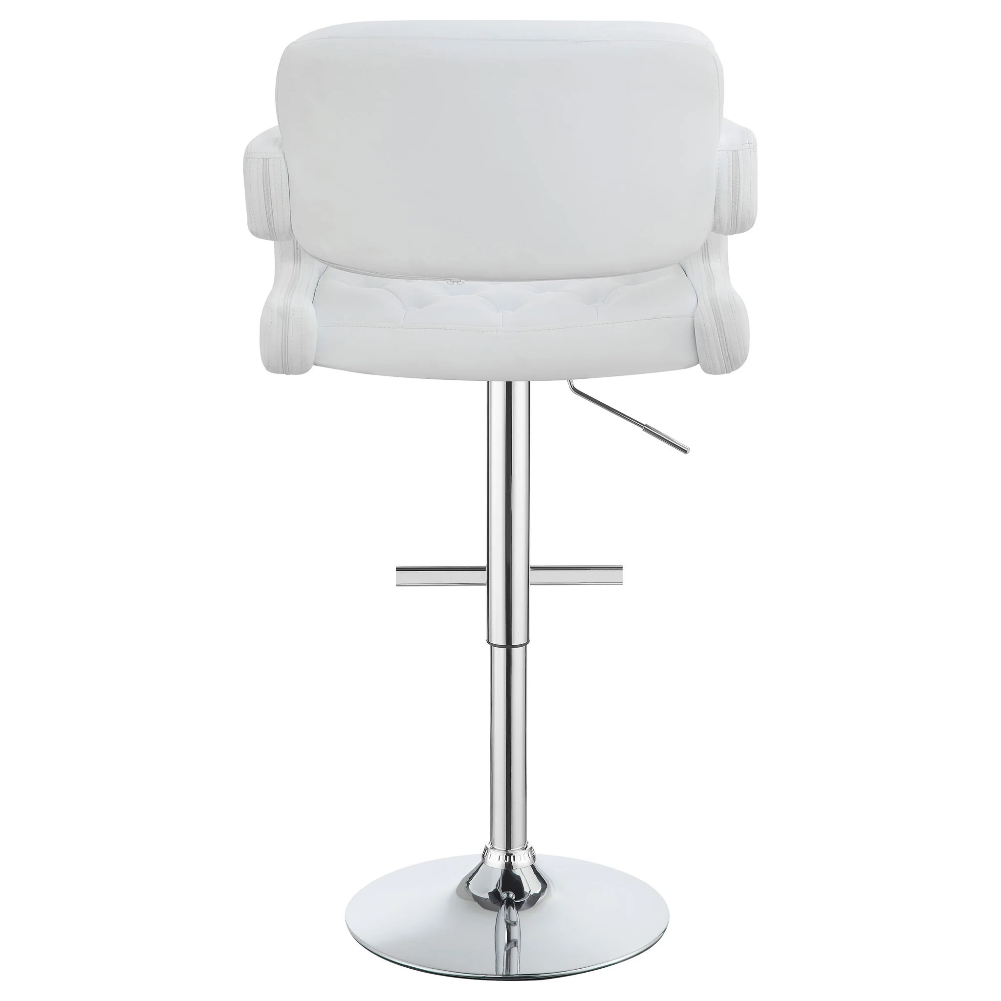 Adjustable Bar Stool With Upholstery - Image 8