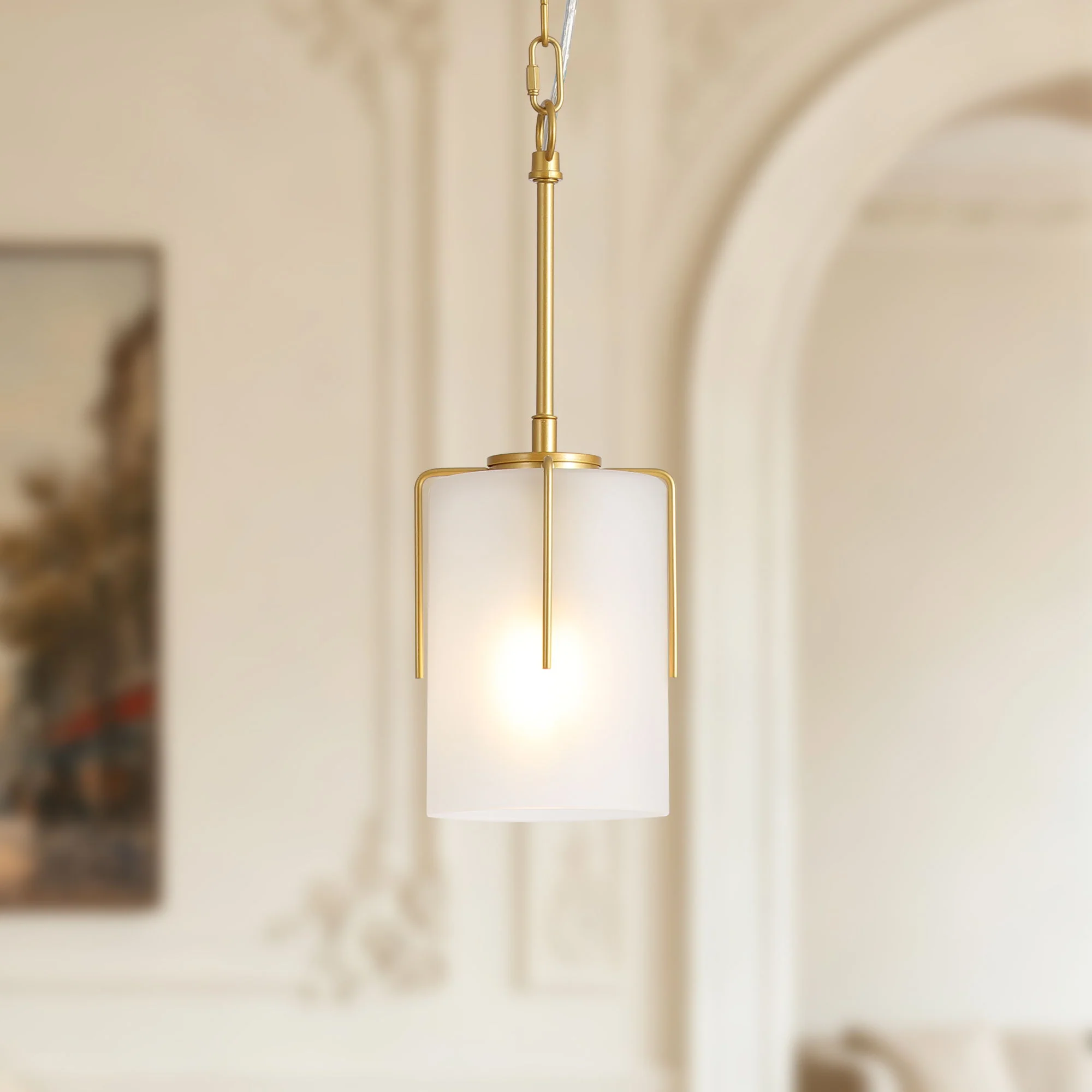 Adjustable Cylindrical Pendant Light - Image 7