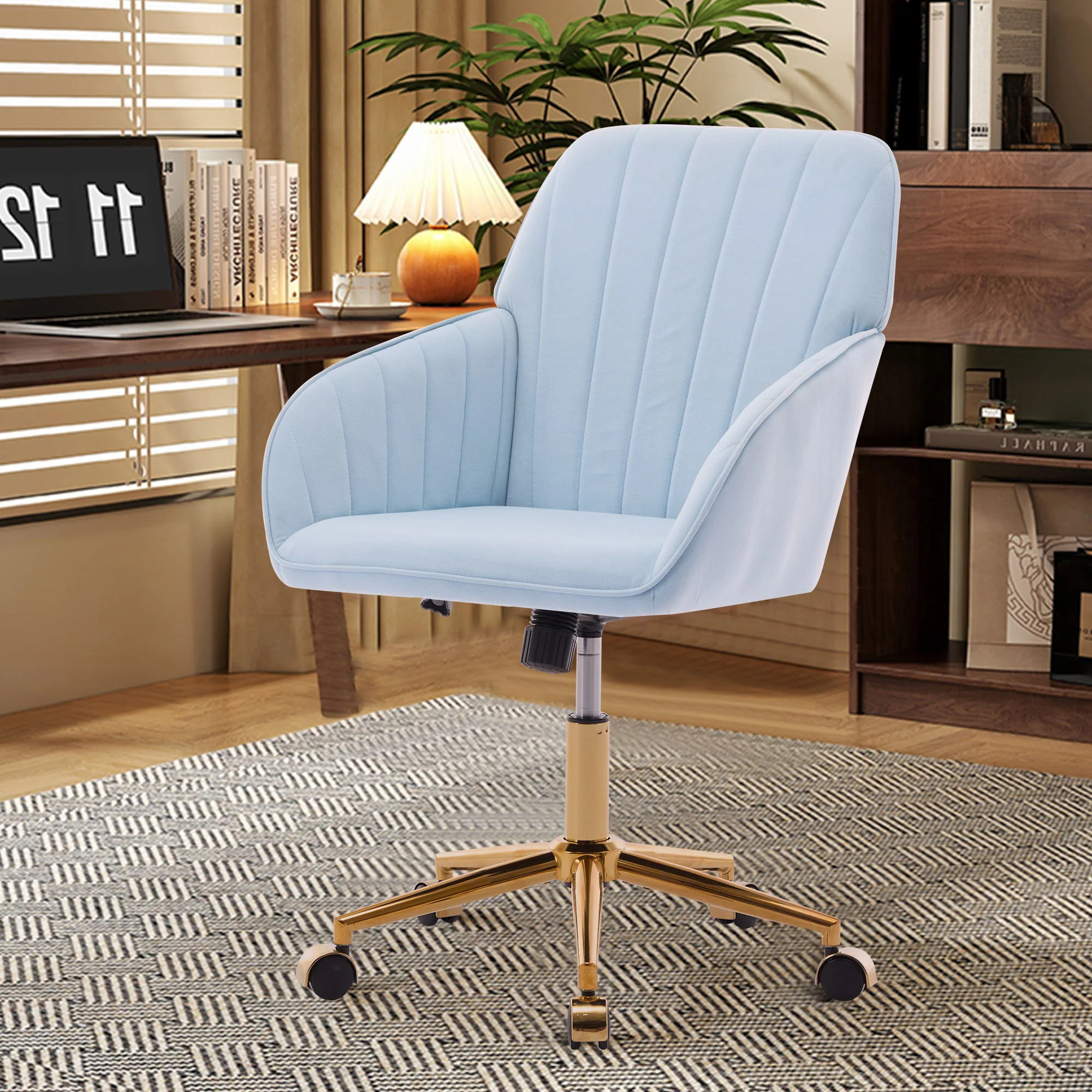 Adjustable Ergonomic Swivel Office Chair - Image 55