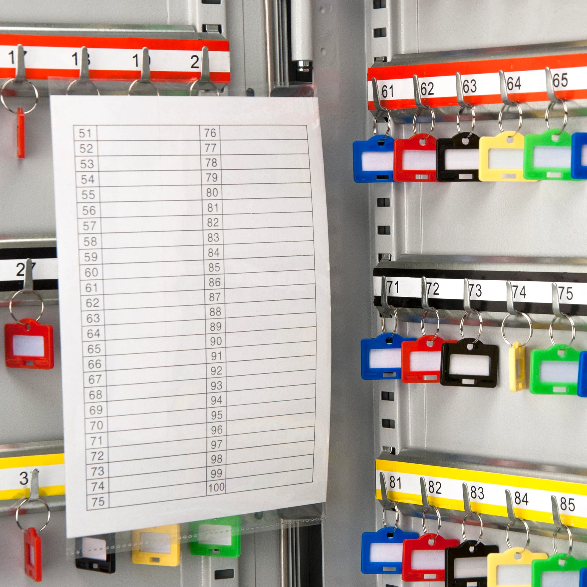 Adjustable Key Cabinet With Lock - Image 19