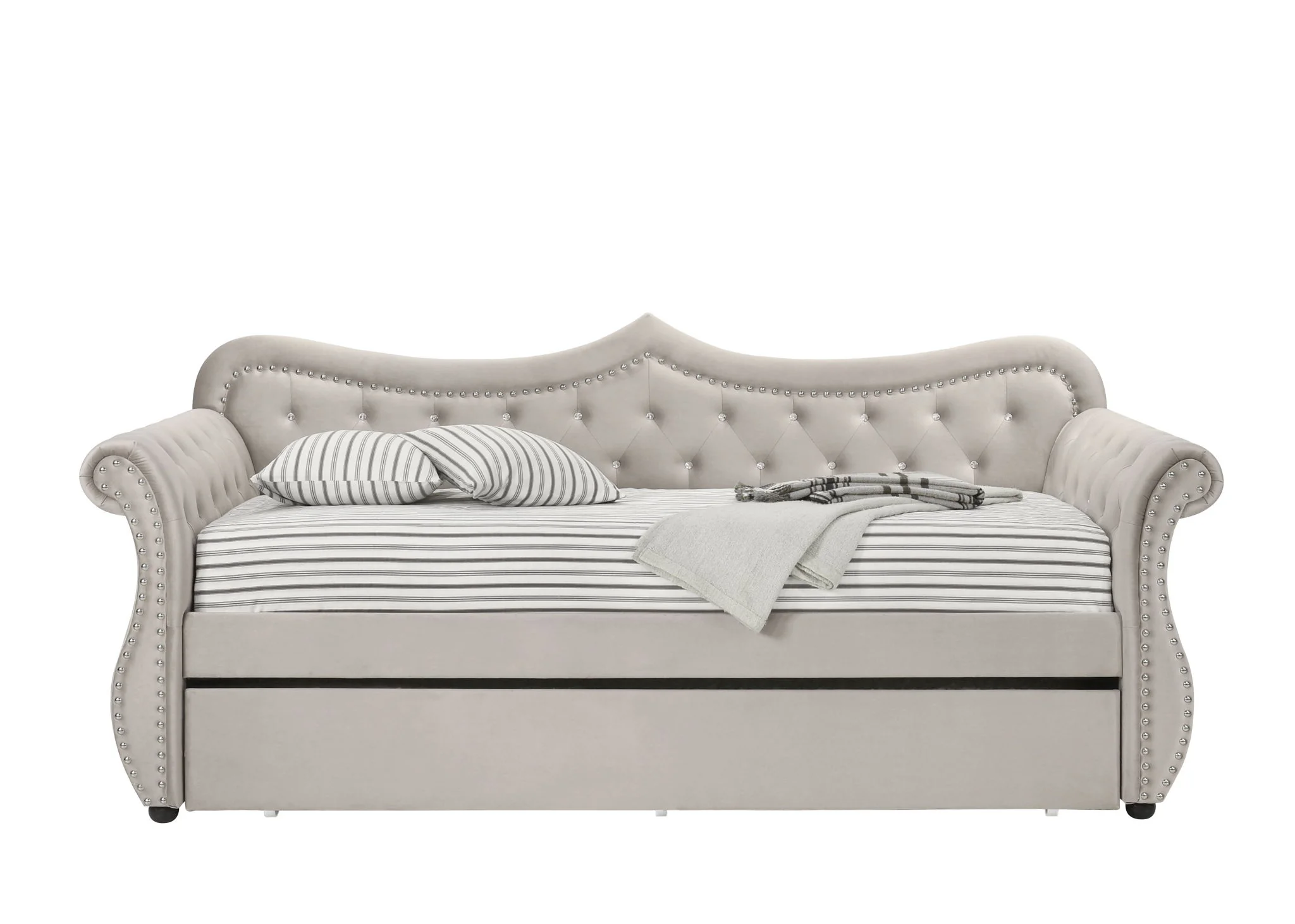 Adkins - Twin Daybed With Trundle - Beige - Image 4