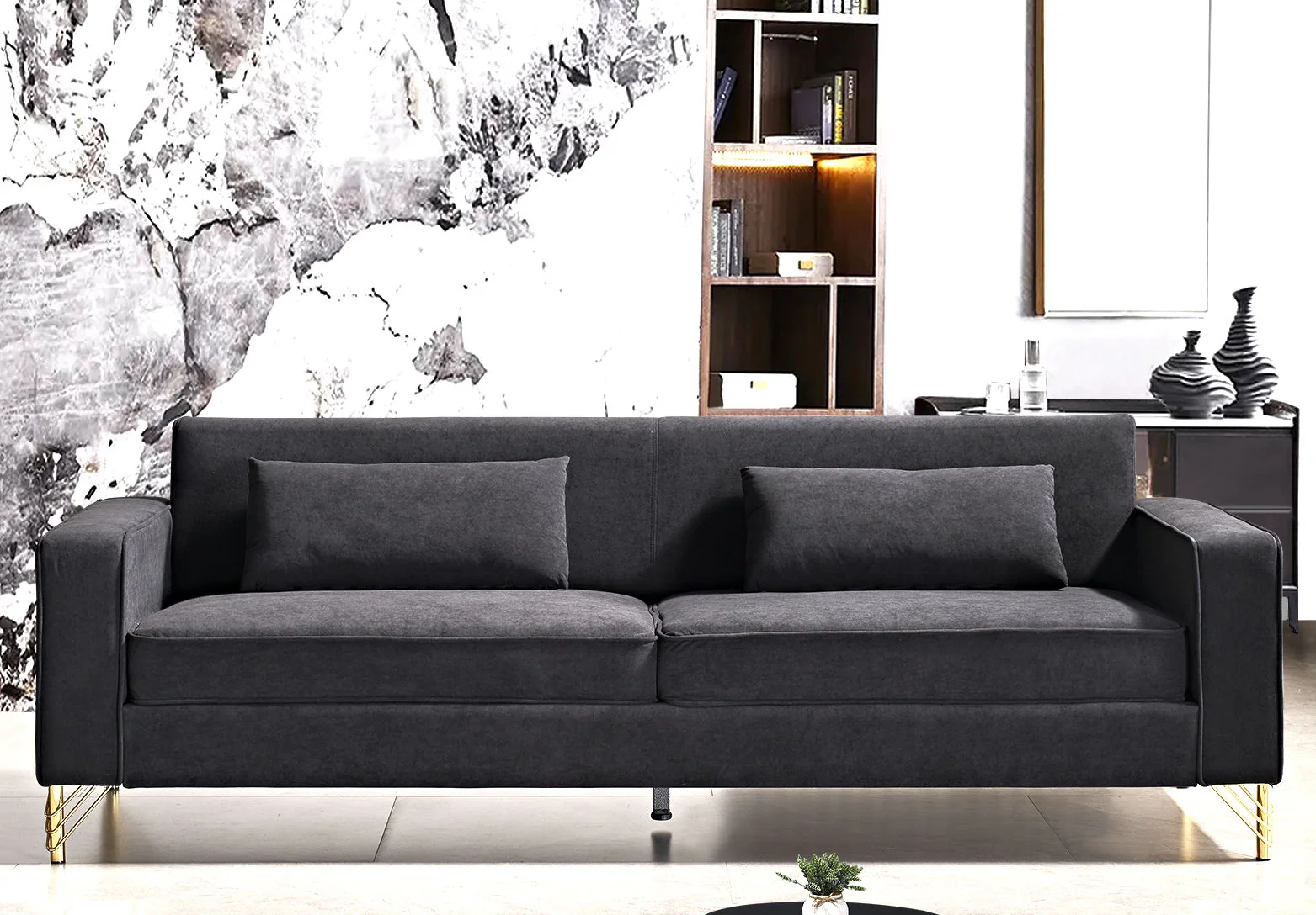 Aesthetic 3 Seater Couch With Classic Modern Appeal And Luxurious Soft Comfort - Image 17
