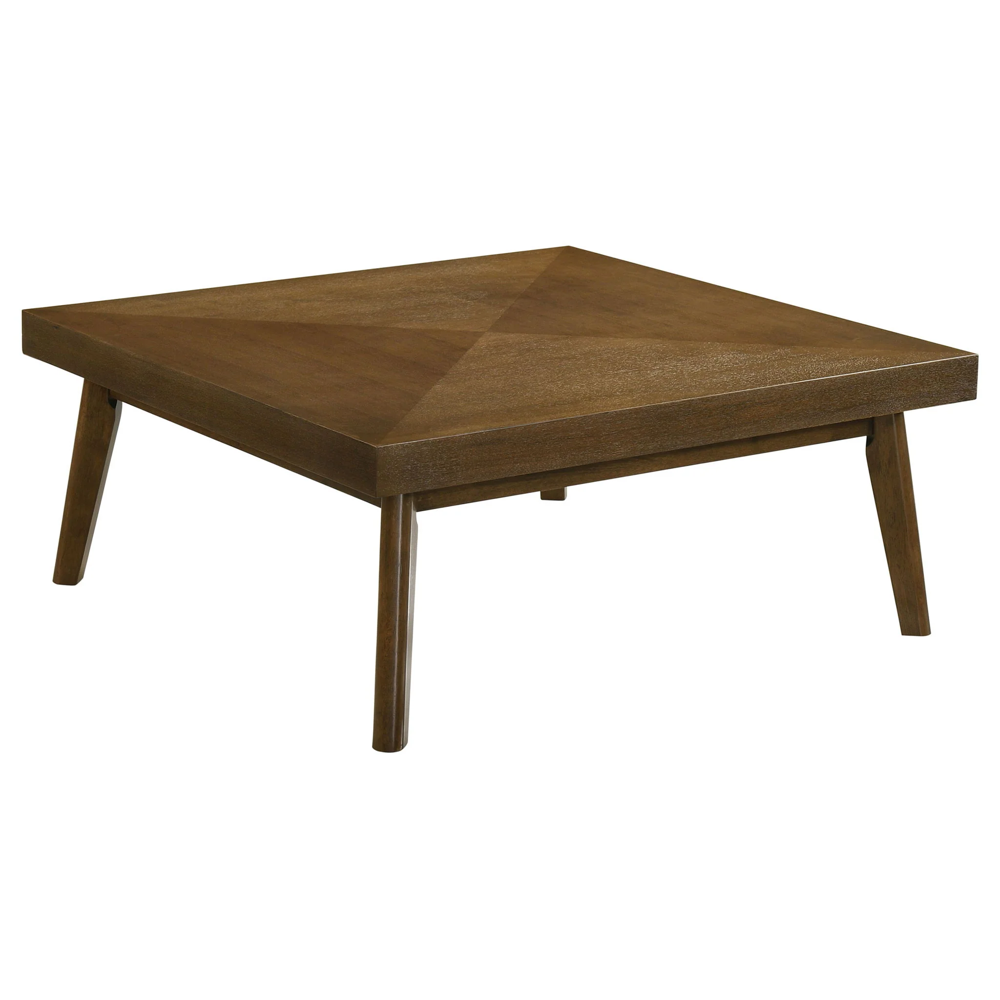 Aidan - 2 Piece Square Coffee And End Table Set - Walnut - Image 9