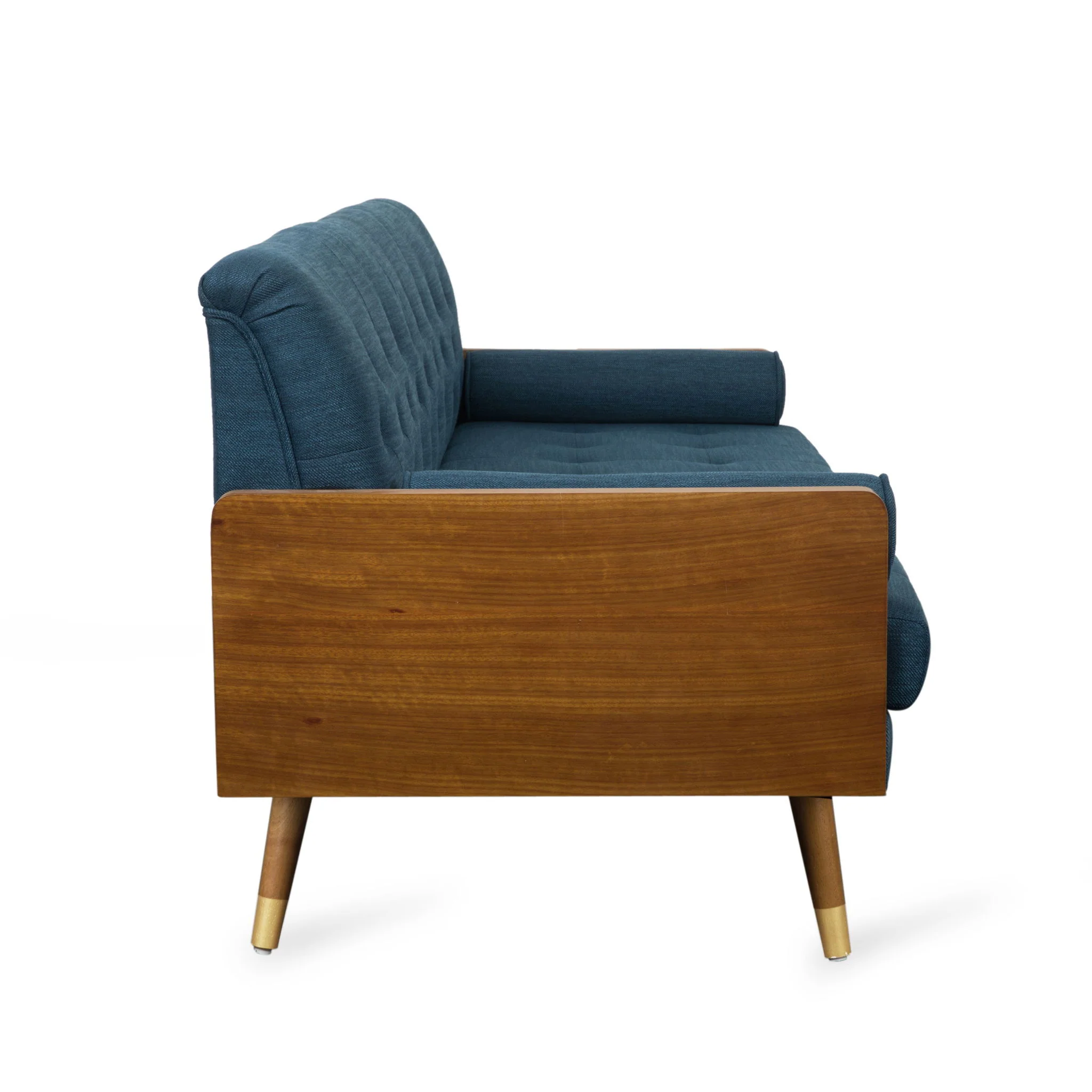 Aidan - Mid Century Modern Tufted Fabric Sofa - Image 10