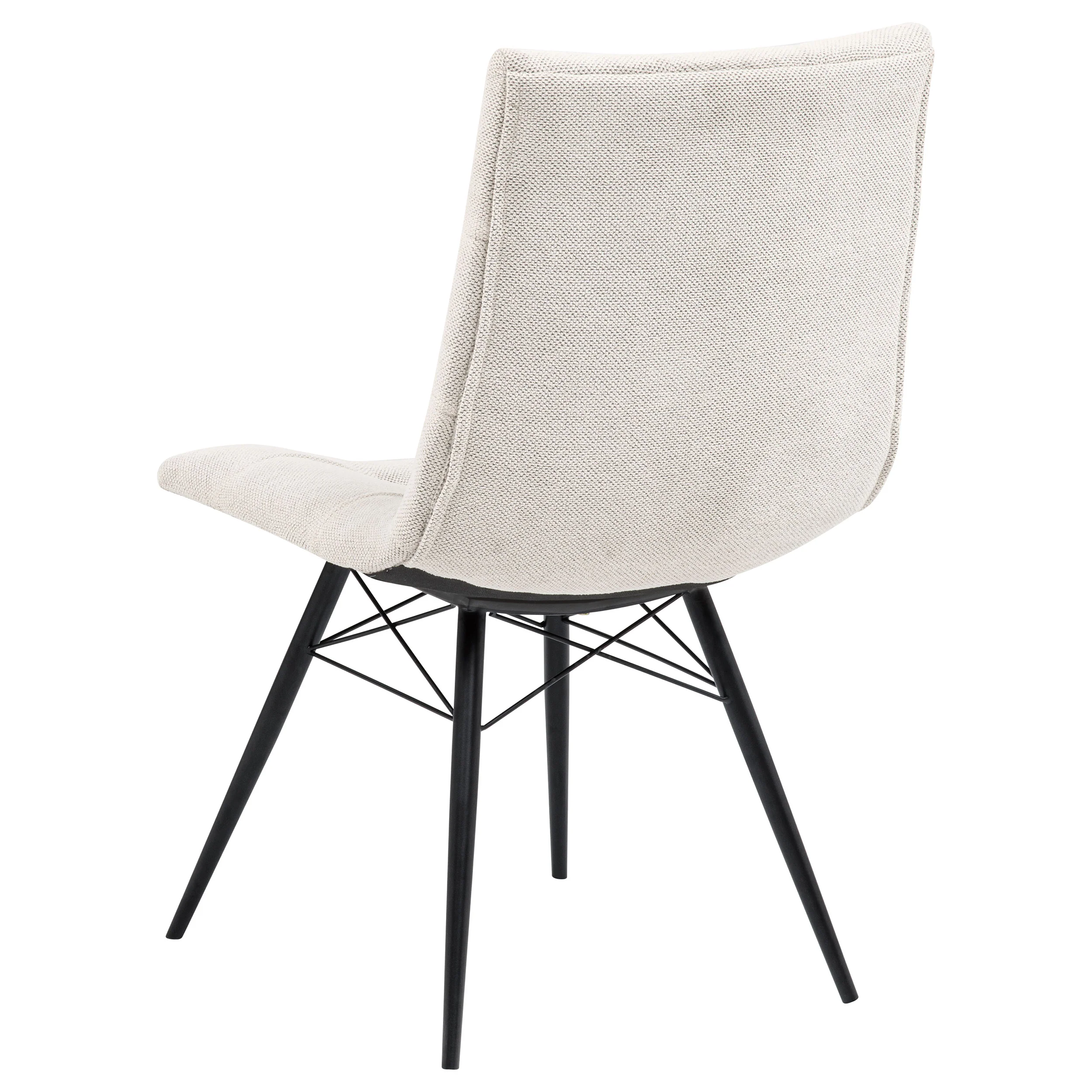 Aiken Fabric Upholstered Dining Side Chair, Stone (Set of 4) - Image 7