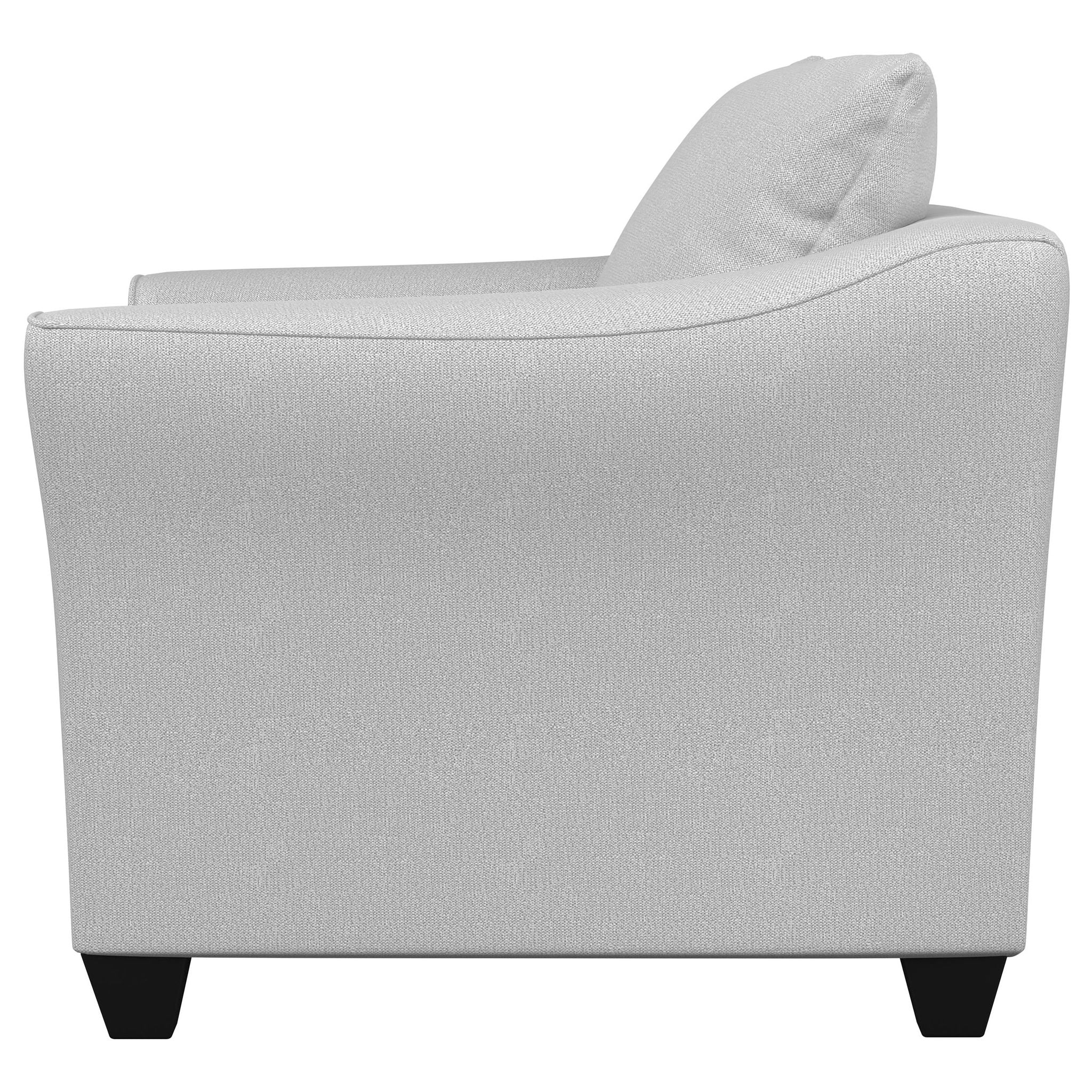 Alcazar - Arm Accent Chair - Gray - Image 2