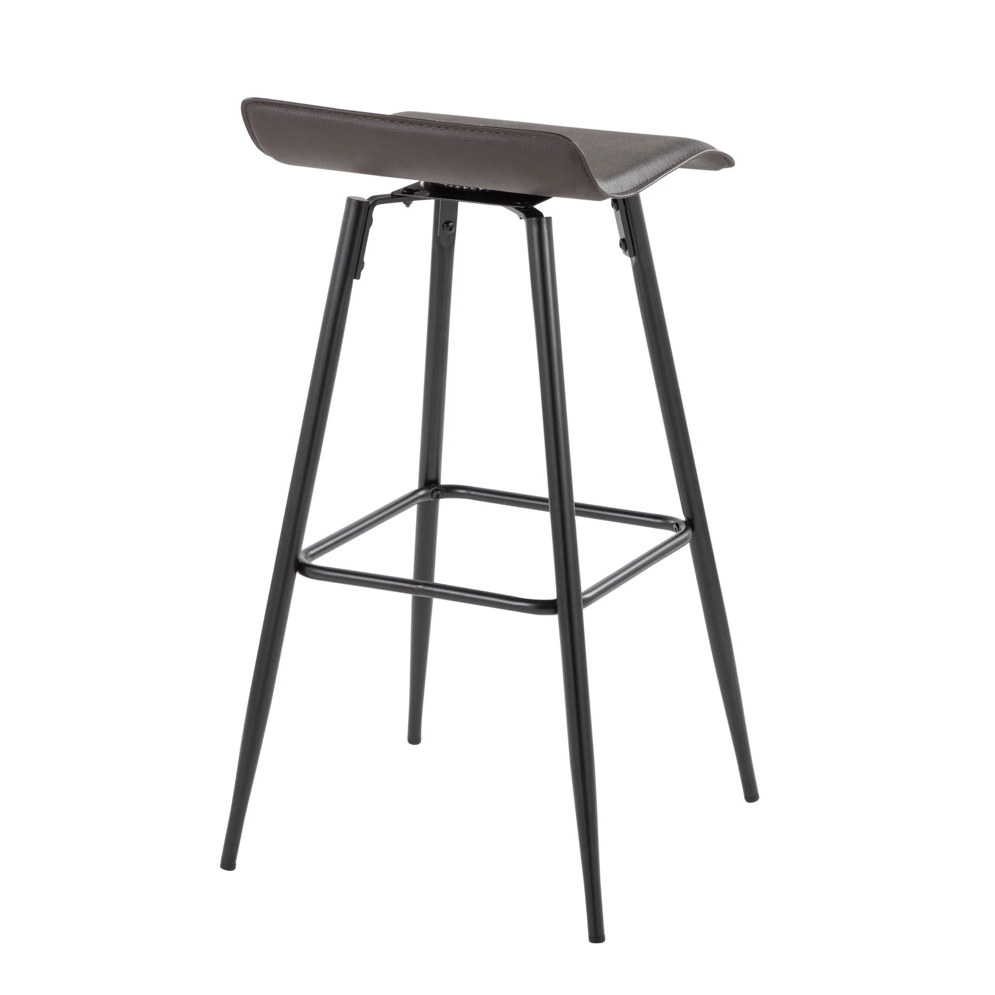 Ale - Contemporary Fixed-Height Bar Stool (Set of 2) - Image 4