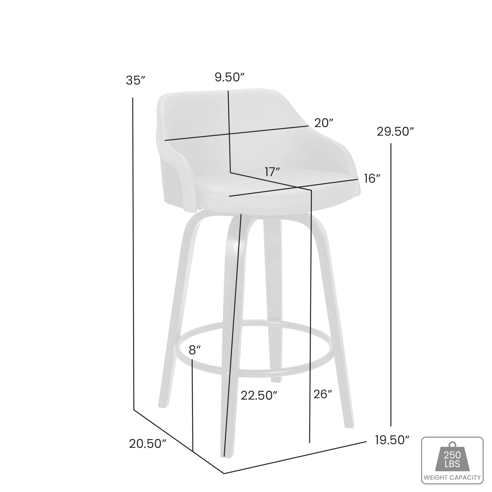 Alec - Bar Stool - Image 15