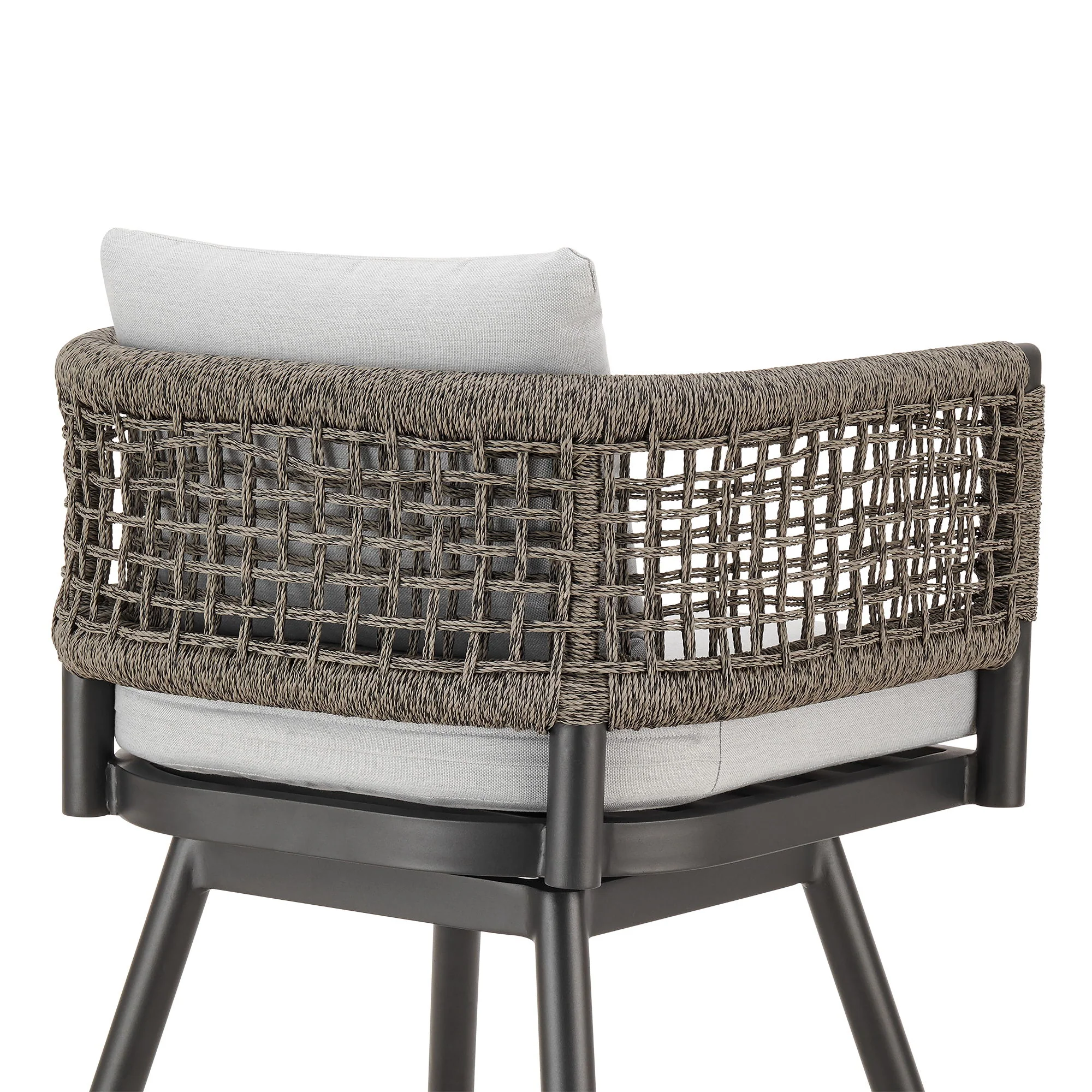Alegria - Outdoor Patio Swivel Bar Stool - Image 4