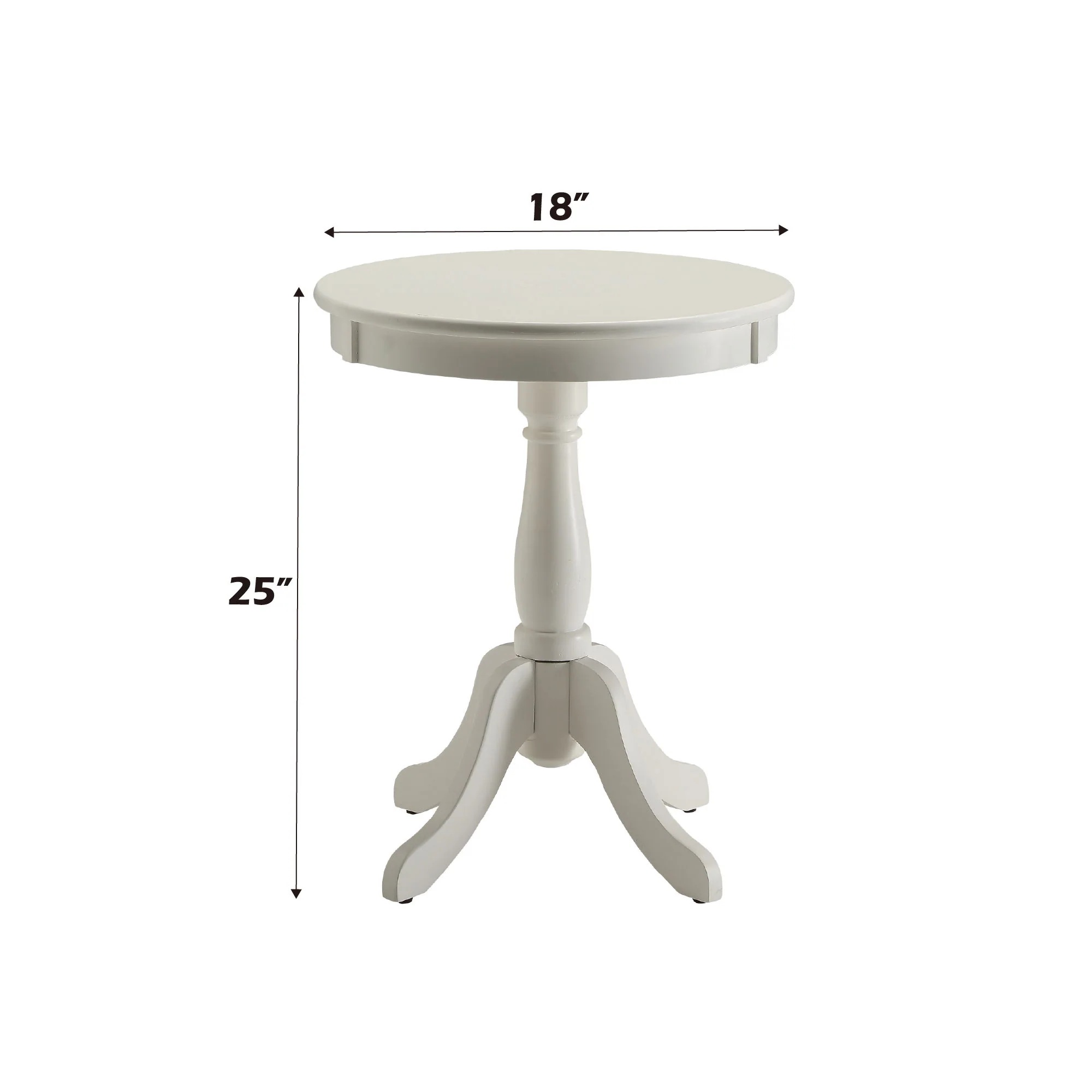 Alger - Accent Table - White - Image 6