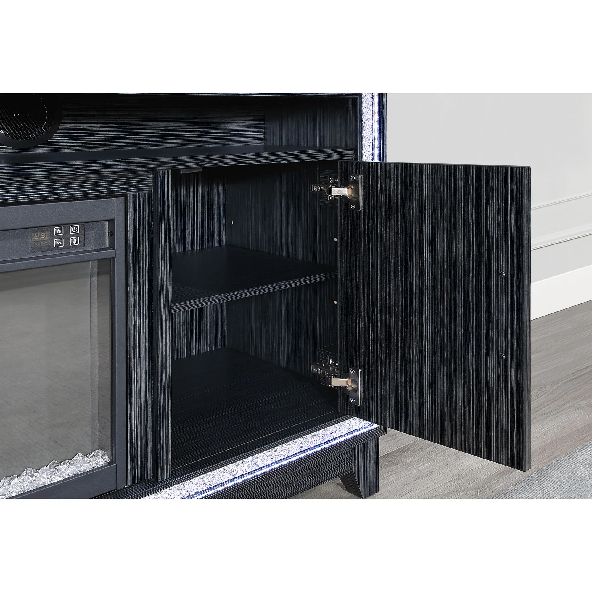 Almera - Fireplace With Adjustable Temperature And LED Options - Image 15