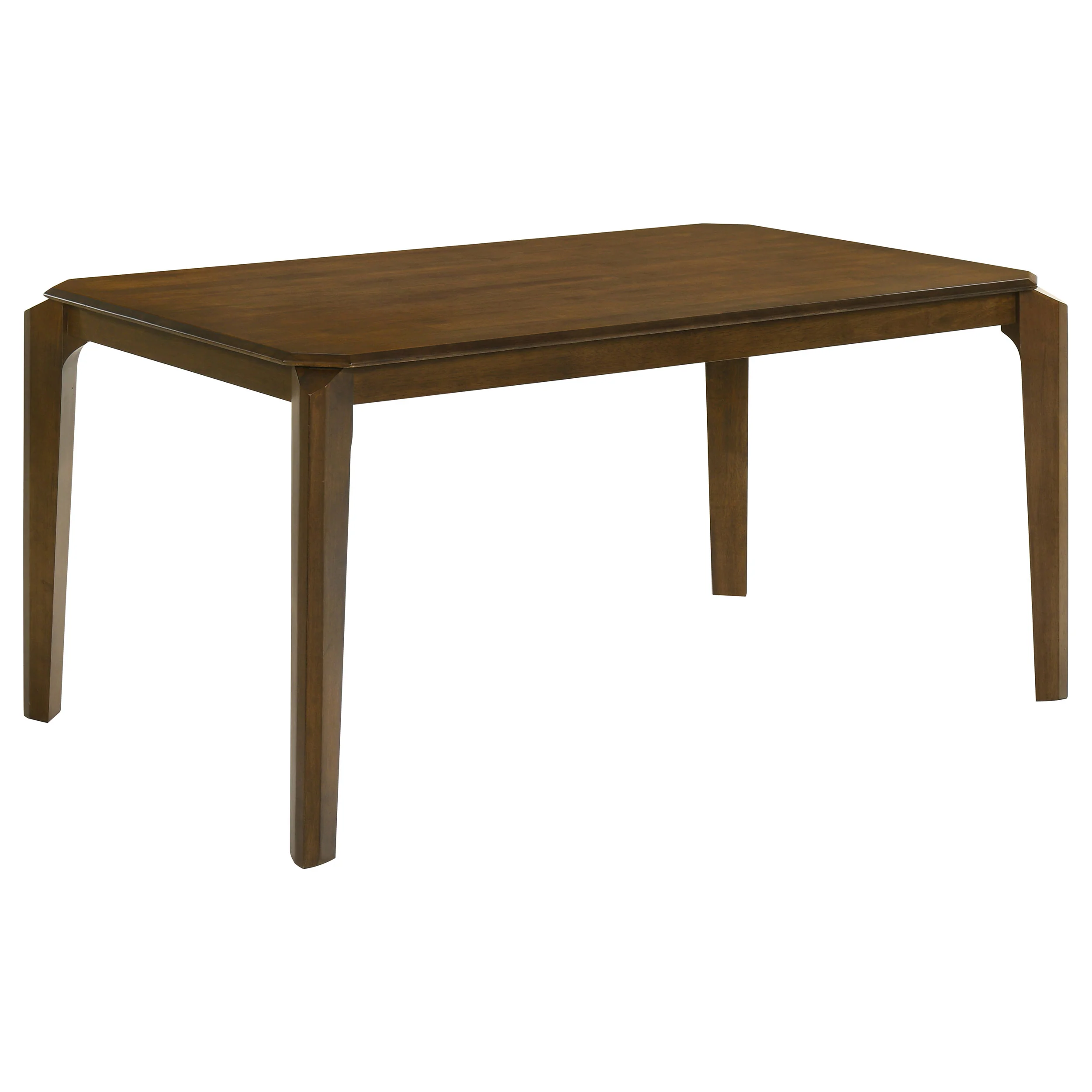 Almonte 5-Piece 59-inch Rectangular Dining Set Dark Brown - Image 2