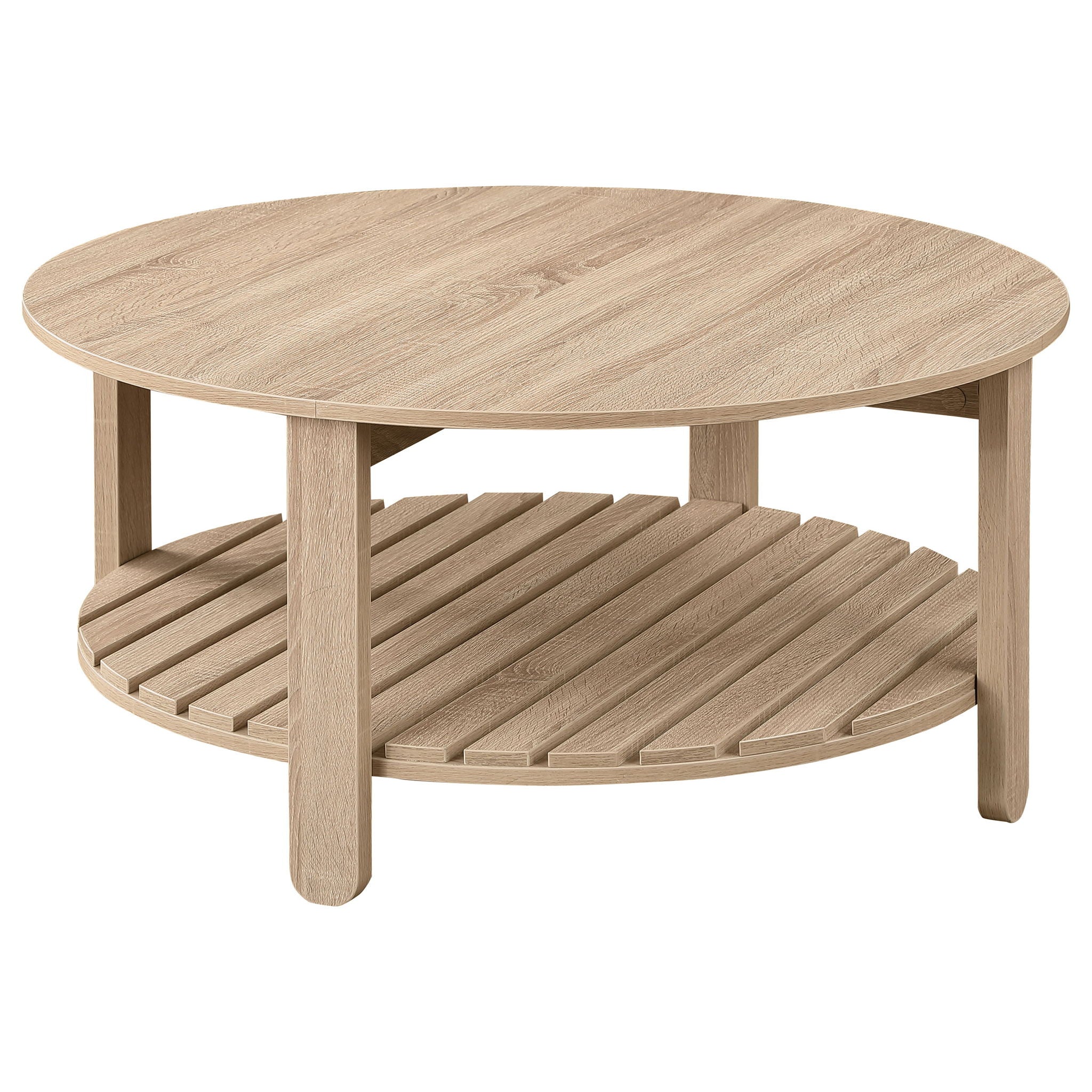 Altos - 1 Shelf Round Table - Image 2