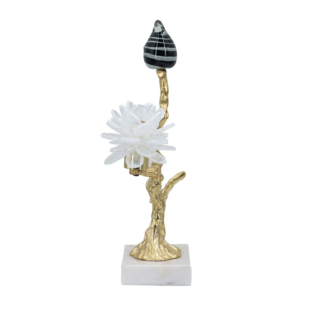 Aluminum Candle Holder With Marble Stand - Image 10
