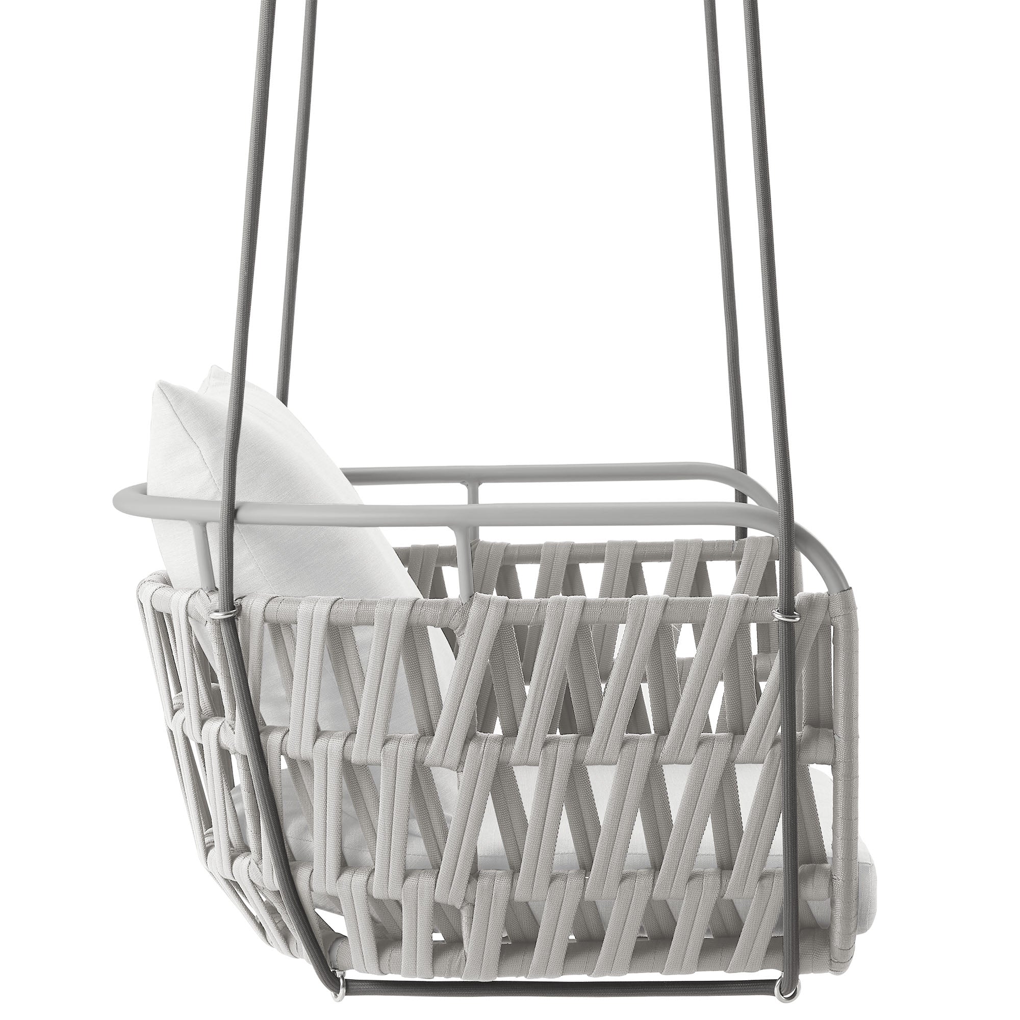Aluminum Outdoor Hanging Swing Chair for Patio, Porch, Garden - Durable Weather-Resistant - Image 13