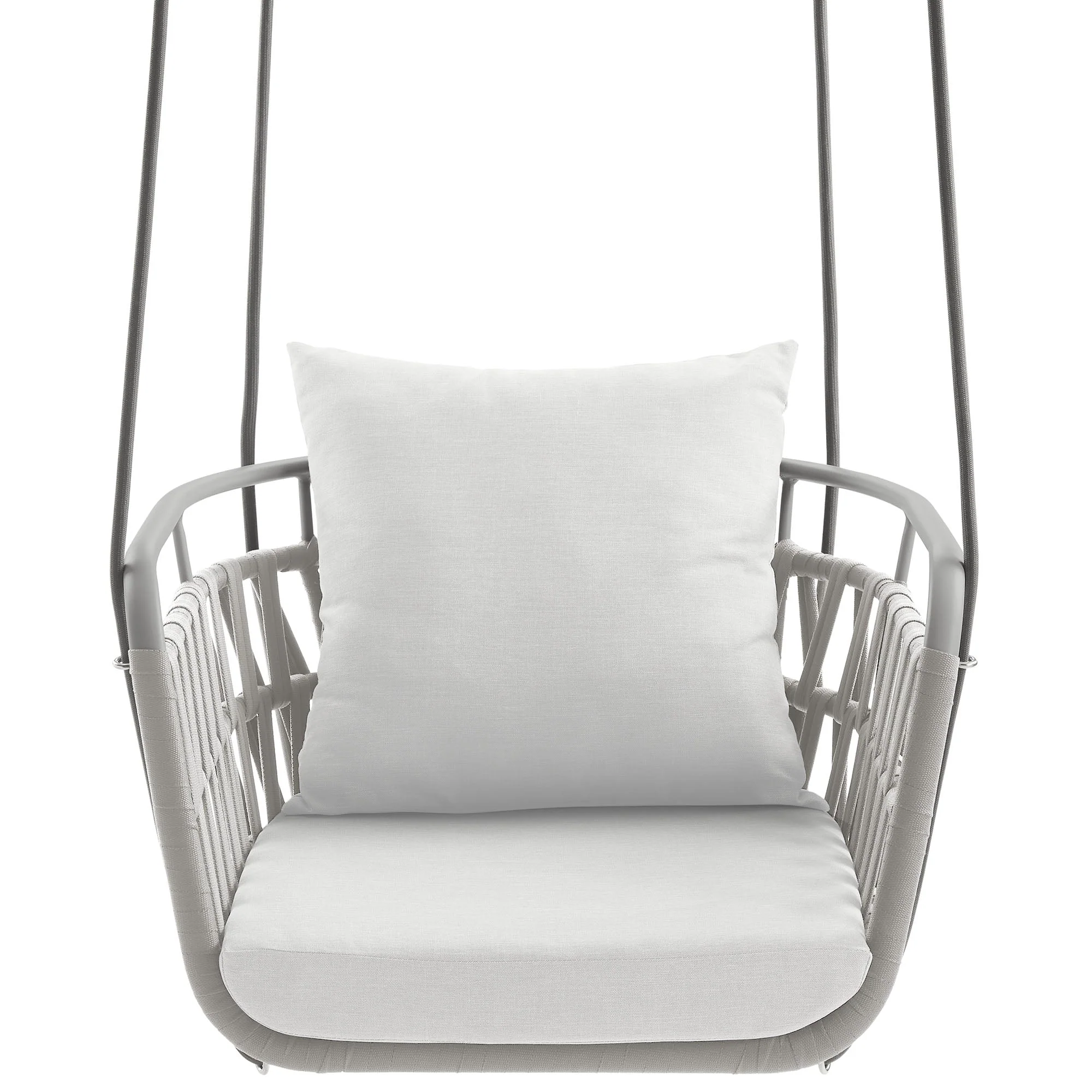 Aluminum Outdoor Hanging Swing Chair for Patio, Porch, Garden - Durable Weather-Resistant - Image 15