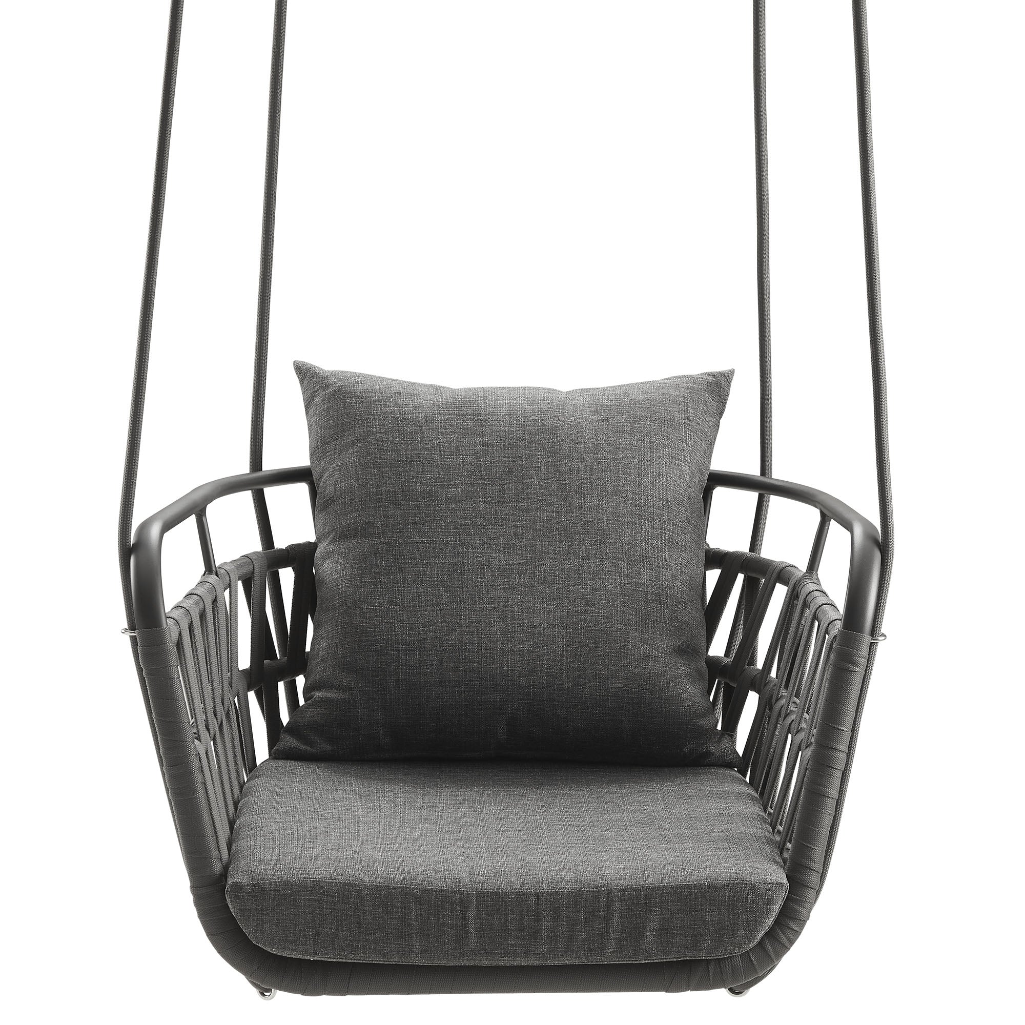 Aluminum Outdoor Hanging Swing Chair for Patio, Porch, Garden - Durable Weather-Resistant - Image 7