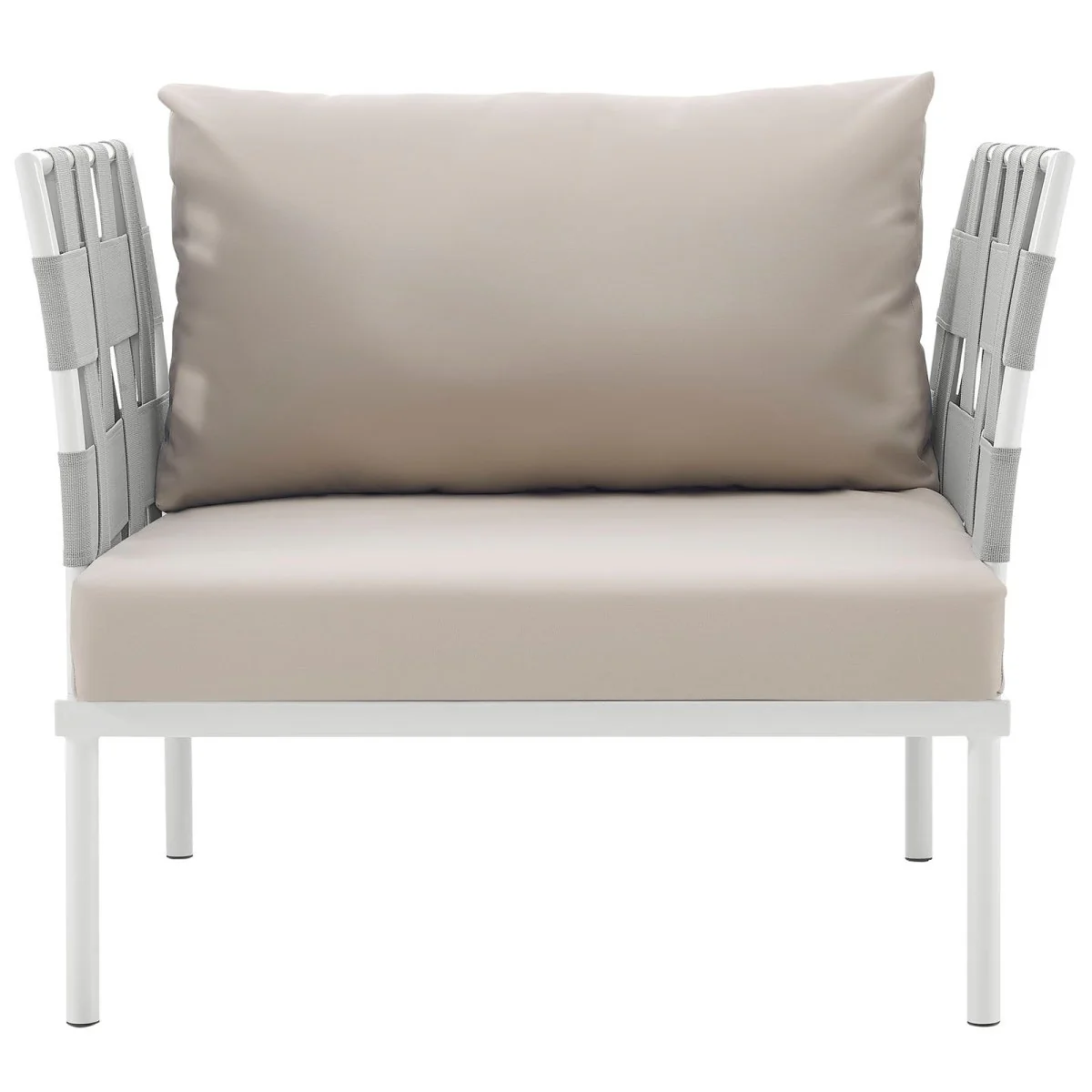 Aluminum Outdoor Patio Armchair — Classic Modern Design for Deck, Porch, Garden - Image 19