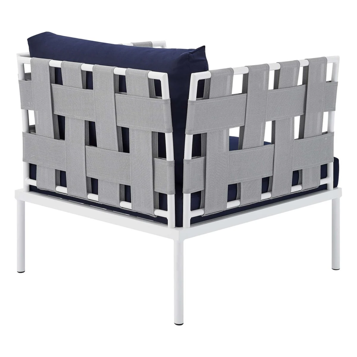 Aluminum Outdoor Patio Armchair with Sunbrella Cushions - Weather-Resistant Design - Image 5