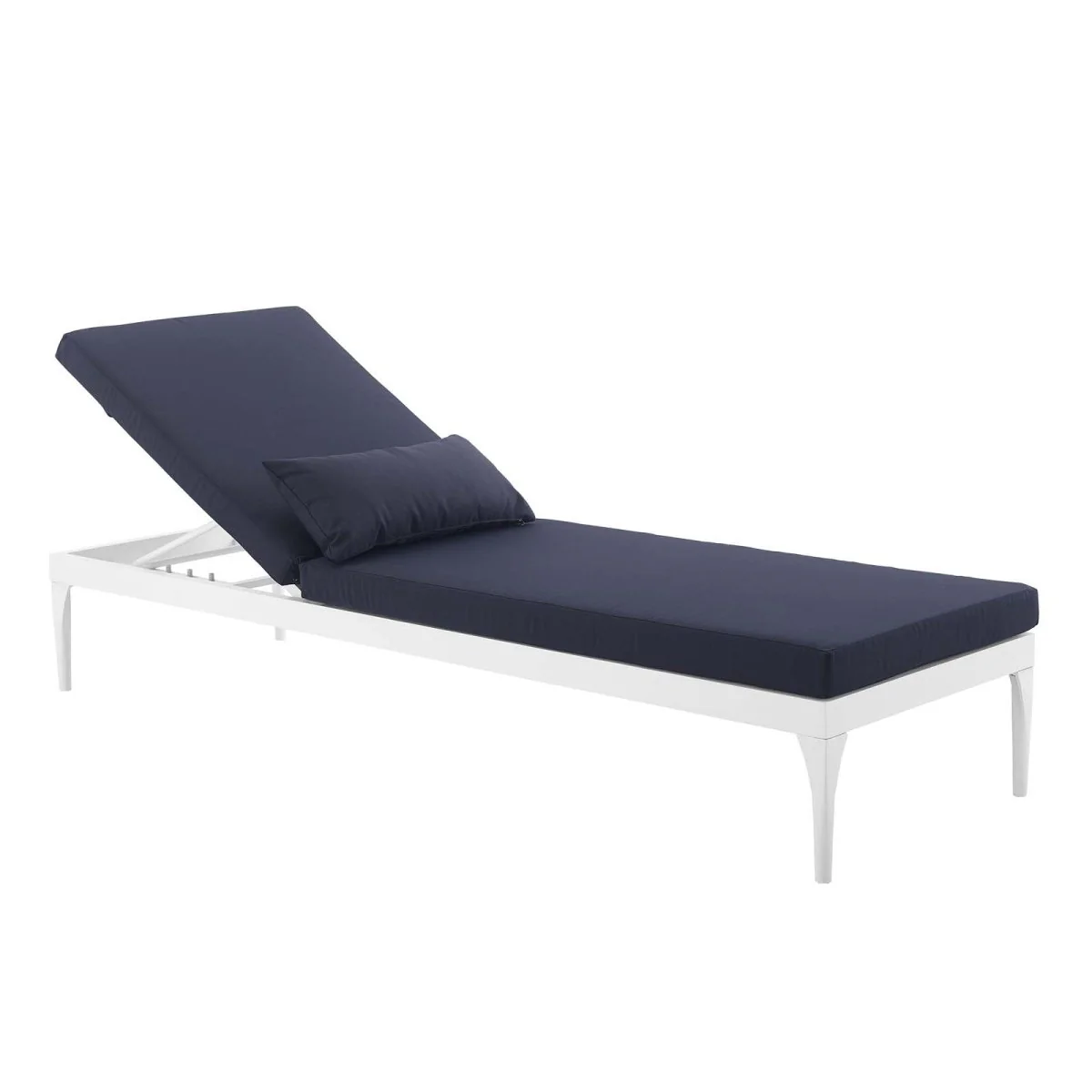 Aluminum Outdoor Patio Chaise Lounge Chair - Durable Weather-Resistant Poolside Recliner - Image 17