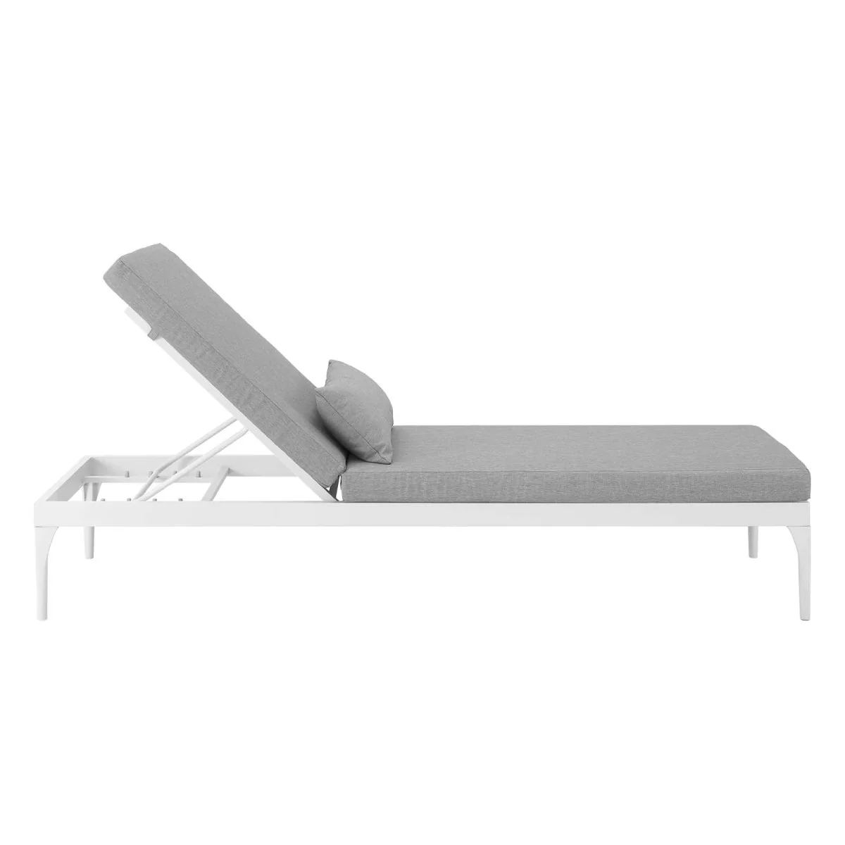 Aluminum Outdoor Patio Chaise Lounge Chair - Durable Weather-Resistant Poolside Recliner - Image 32