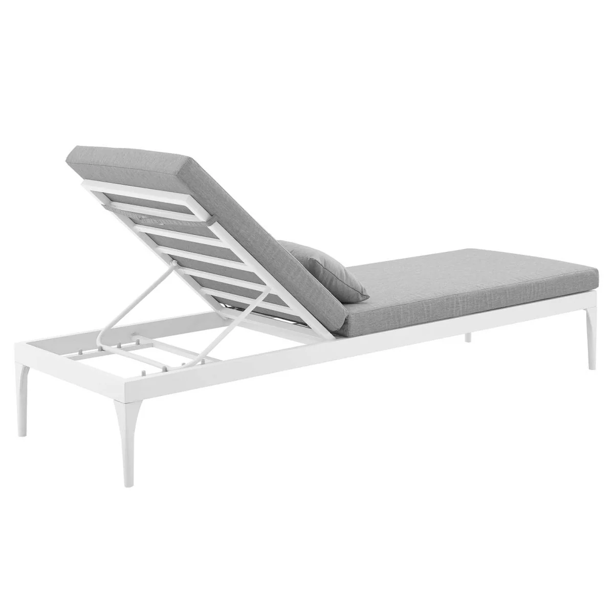 Aluminum Outdoor Patio Chaise Lounge Chair - Durable Weather-Resistant Poolside Recliner - Image 33