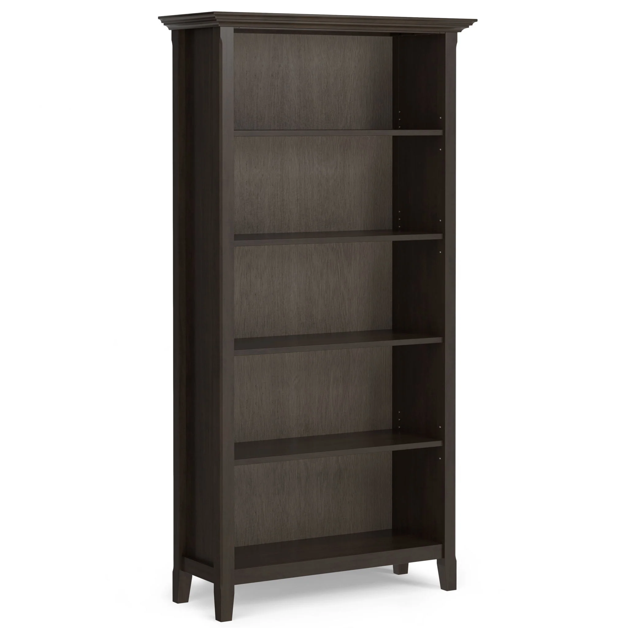 Amherst - 5 Shelf Bookcase, Handcrafted - Image 10