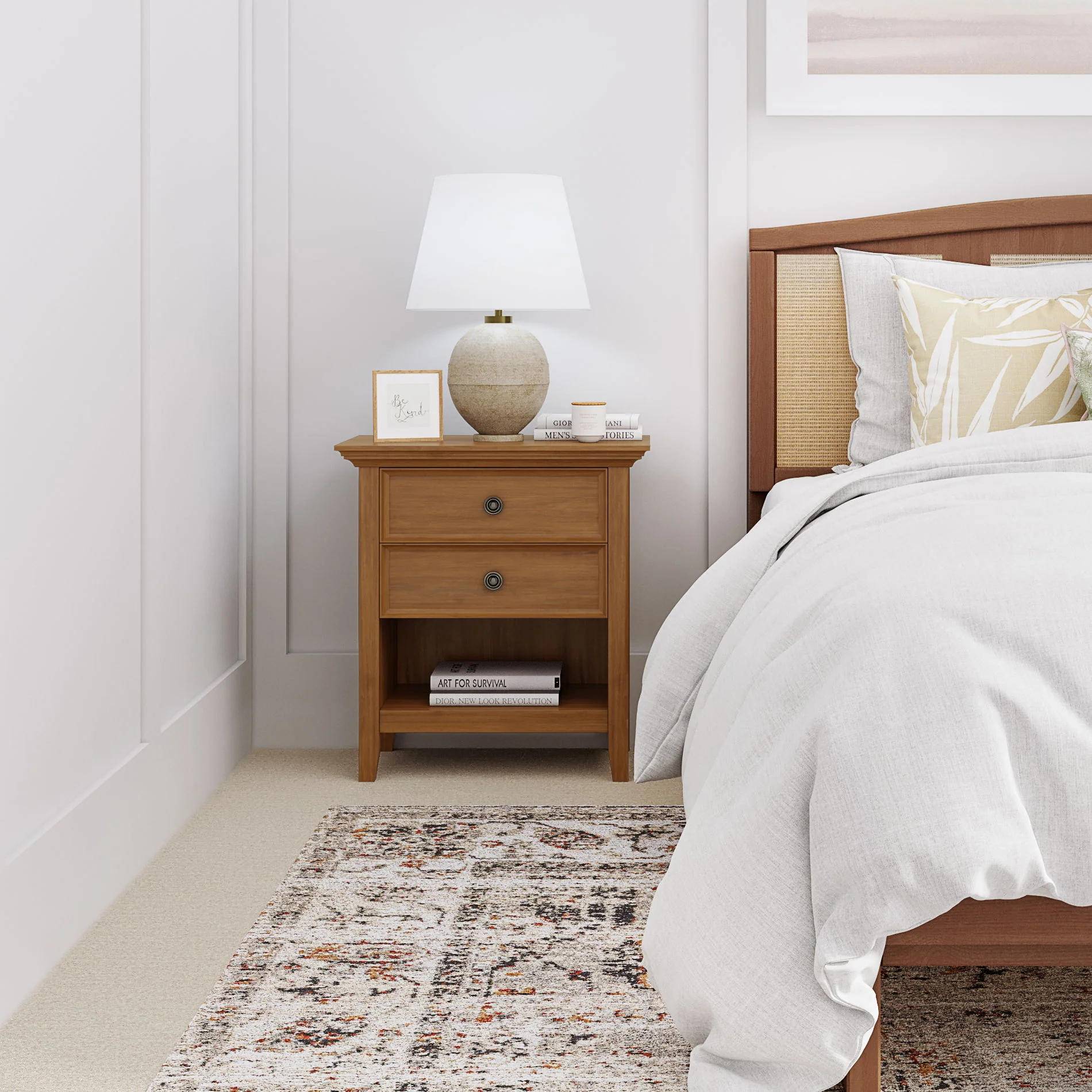 Amherst - Bedside Table, Handcrafted - Image 13