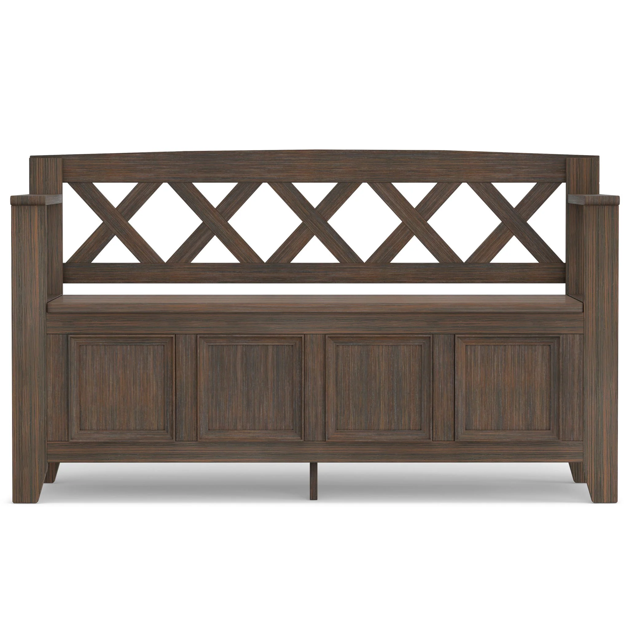 Amherst - Handcrafted Entryway Storage Bench - Image 14