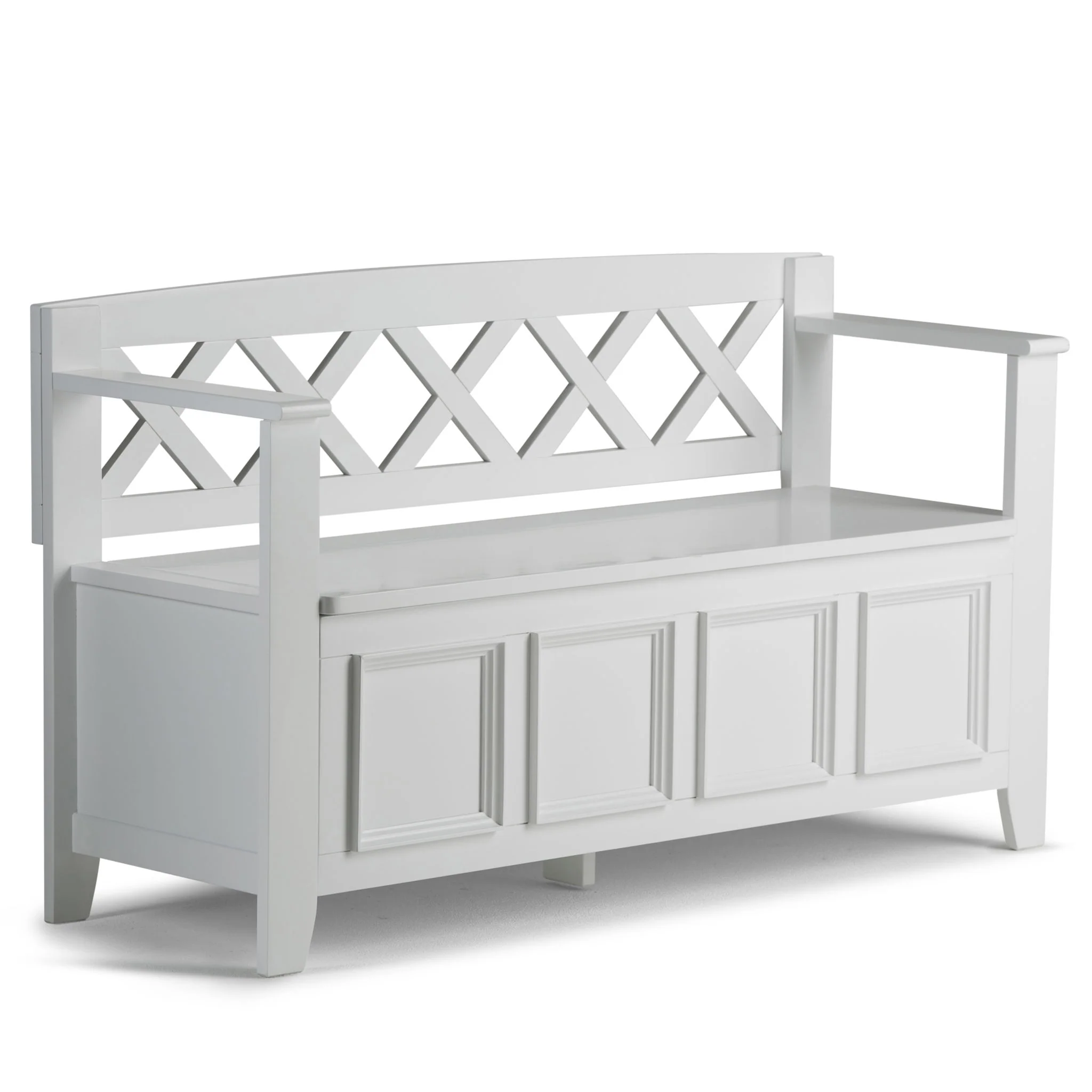 Amherst - Handcrafted Entryway Storage Bench - Image 8