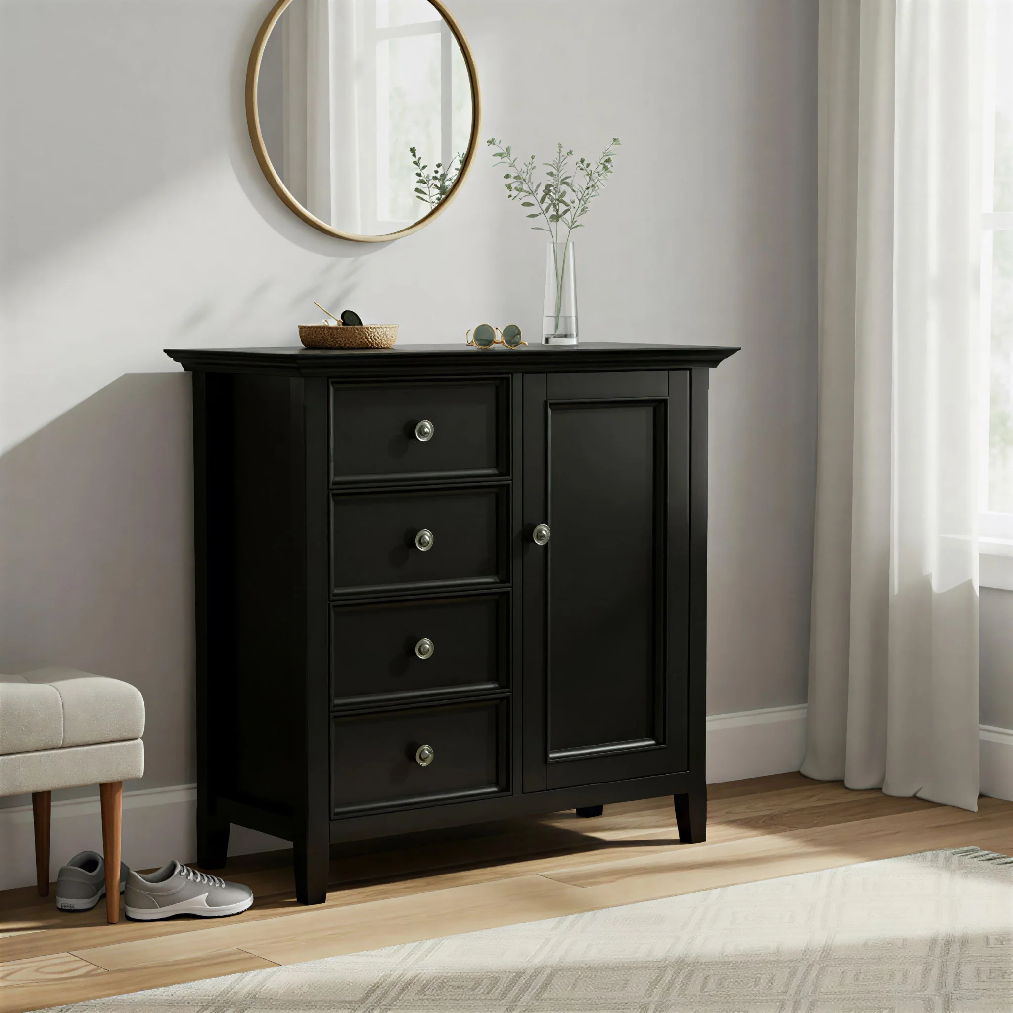 Amherst - Handcrafted Medium Storage Cabinet - Image 11