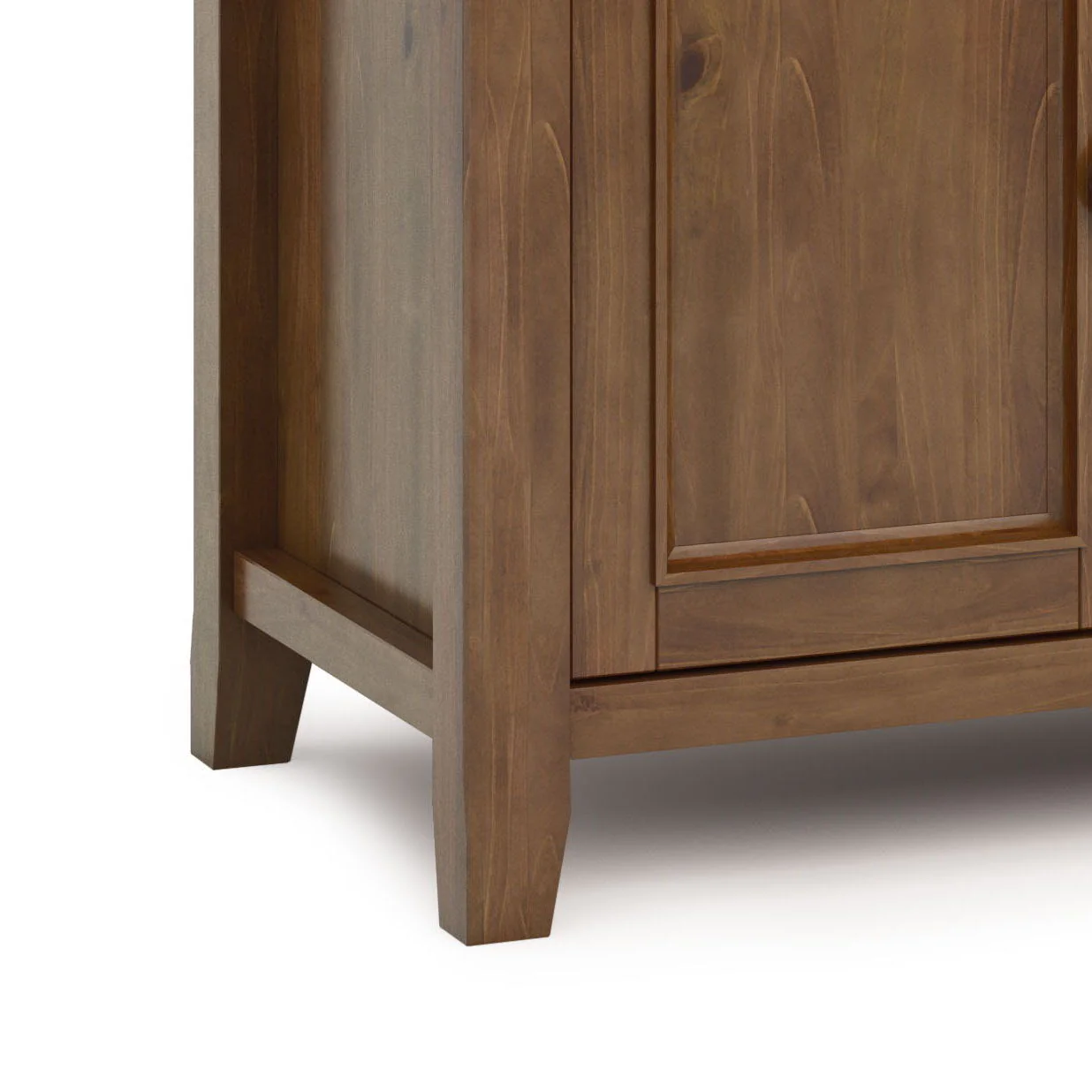 Amherst - TV Media Stand - Medium Saddle Brown - Image 3