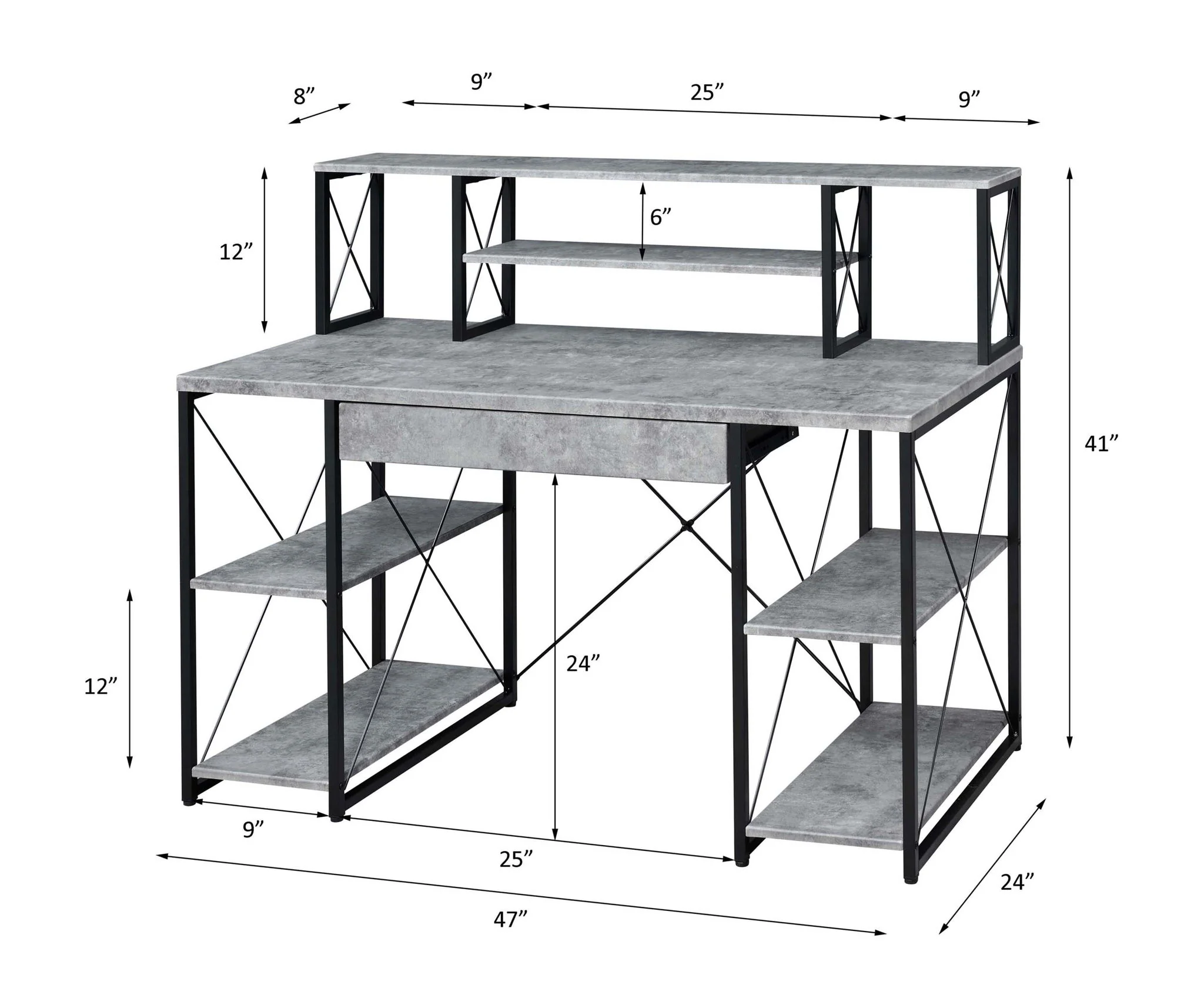 Amiel - All Purpose Writing Desk - Image 17