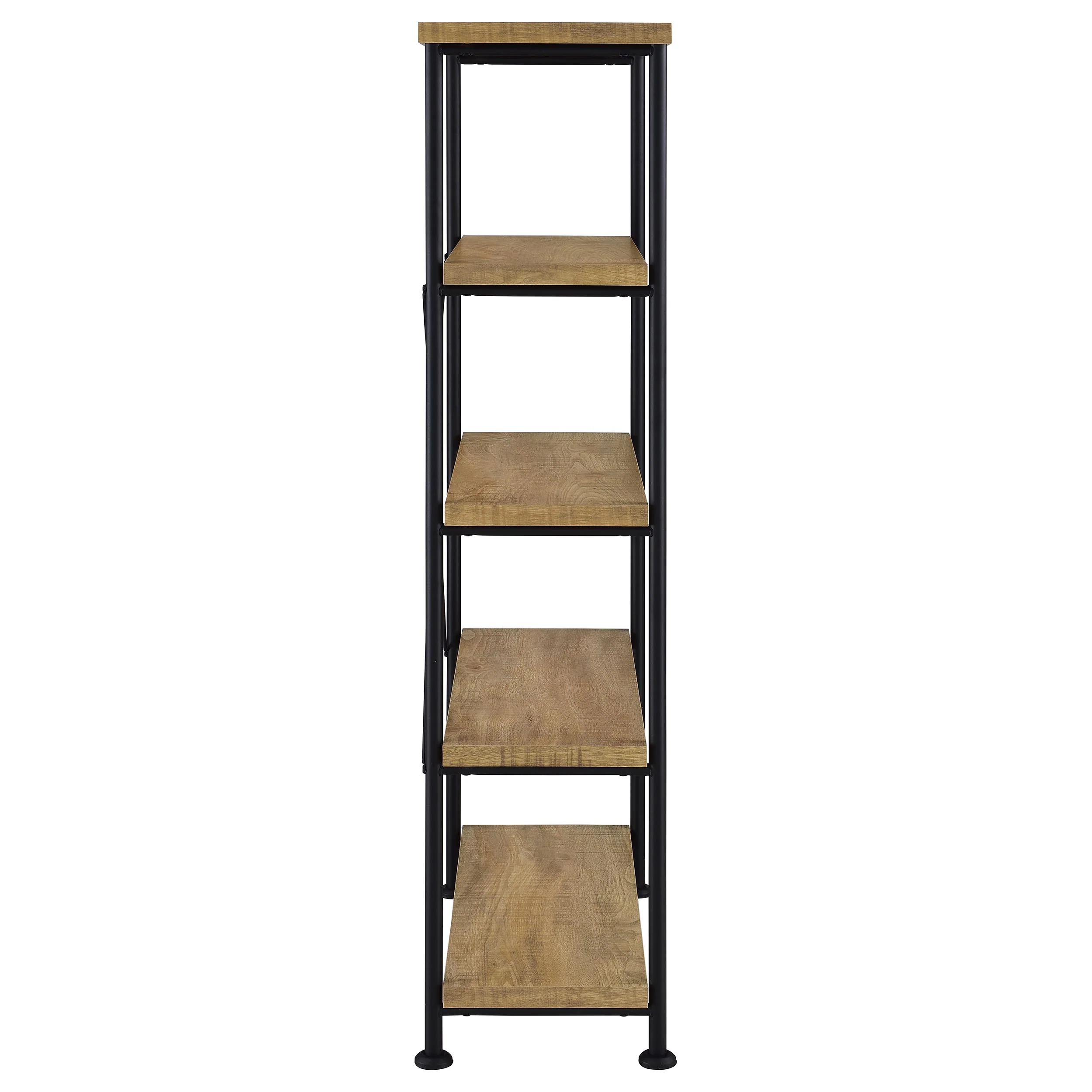 Analiese 63-Inch 4-Shelf Bookshelf in Mango - Image 6