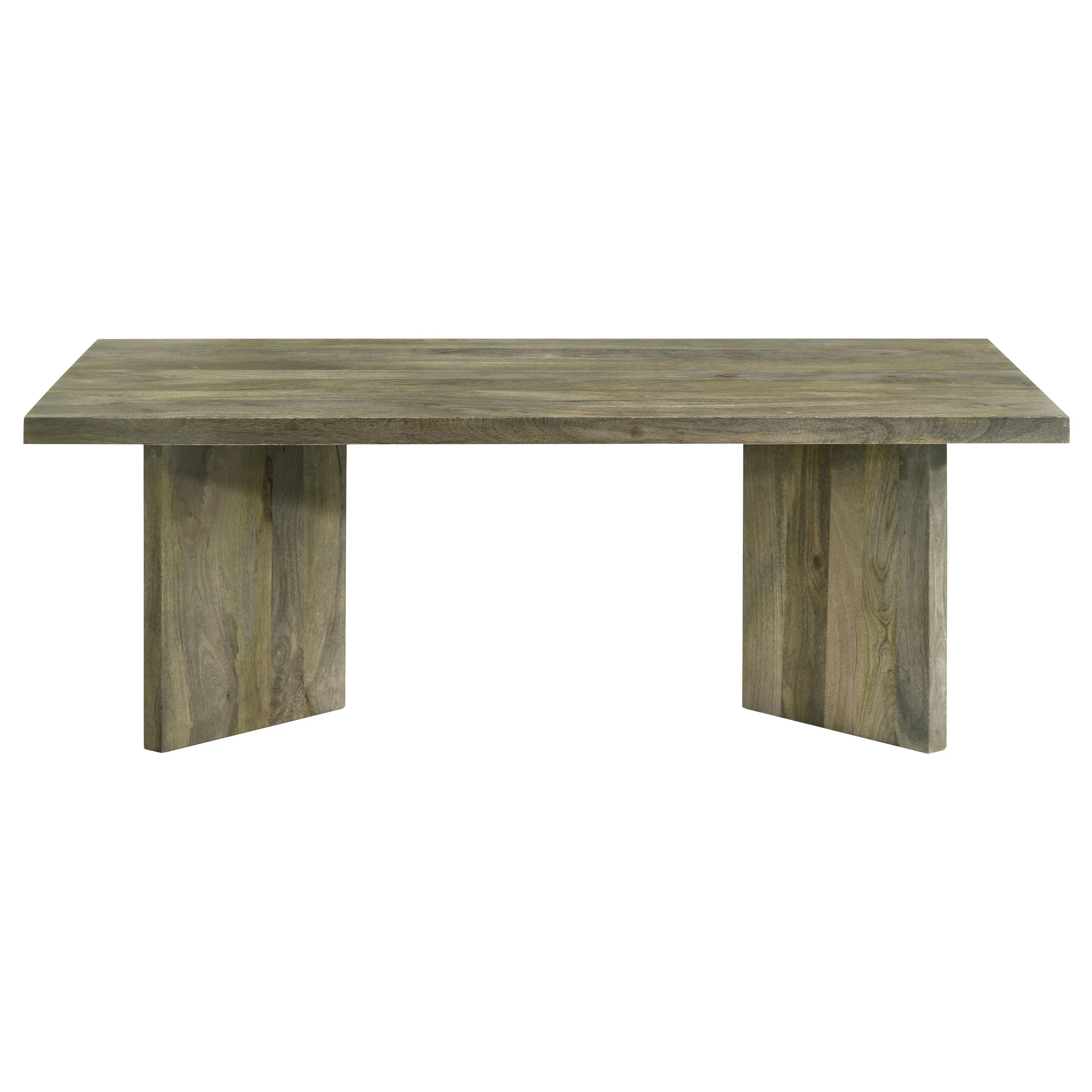 Andando Rectangular Solid Mango Wood Coffee Table - Image 5