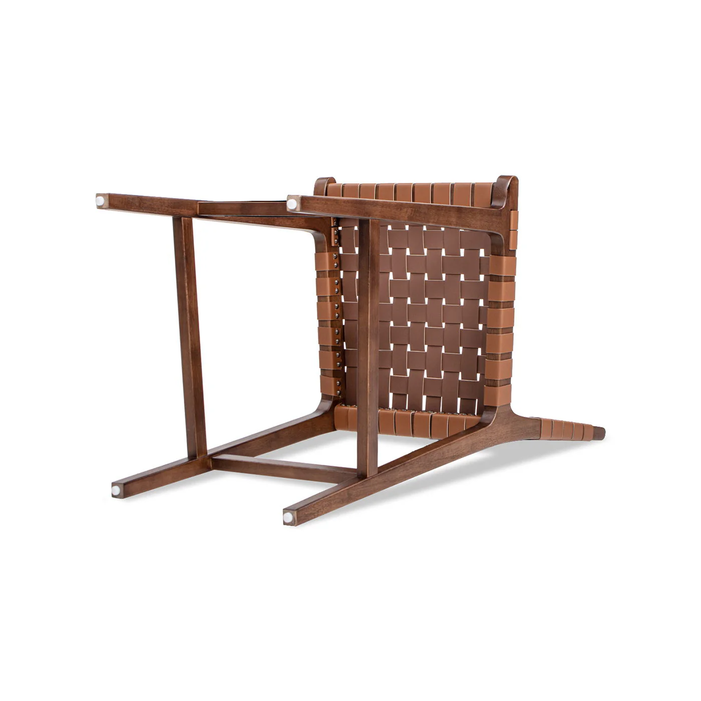 Andre - Counter Stool With Back - Pecan Brown - Image 3