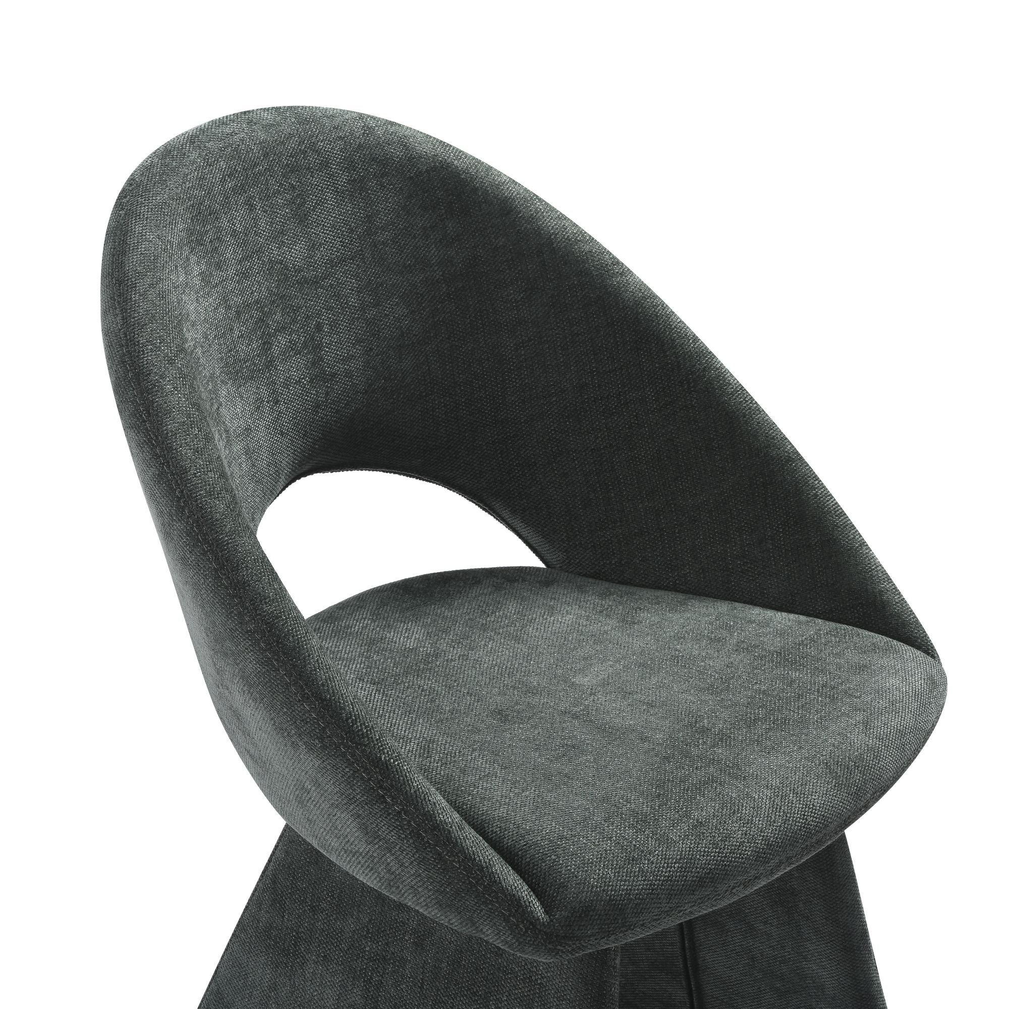 Angelina - Modern Curved Back Upholstered Dining Chair - Image 16