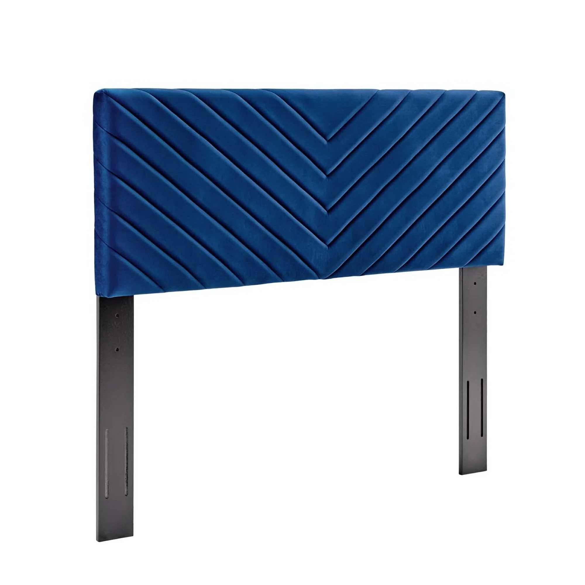 Angular Channel Tufted Performance Velvet Headboard - Image 23