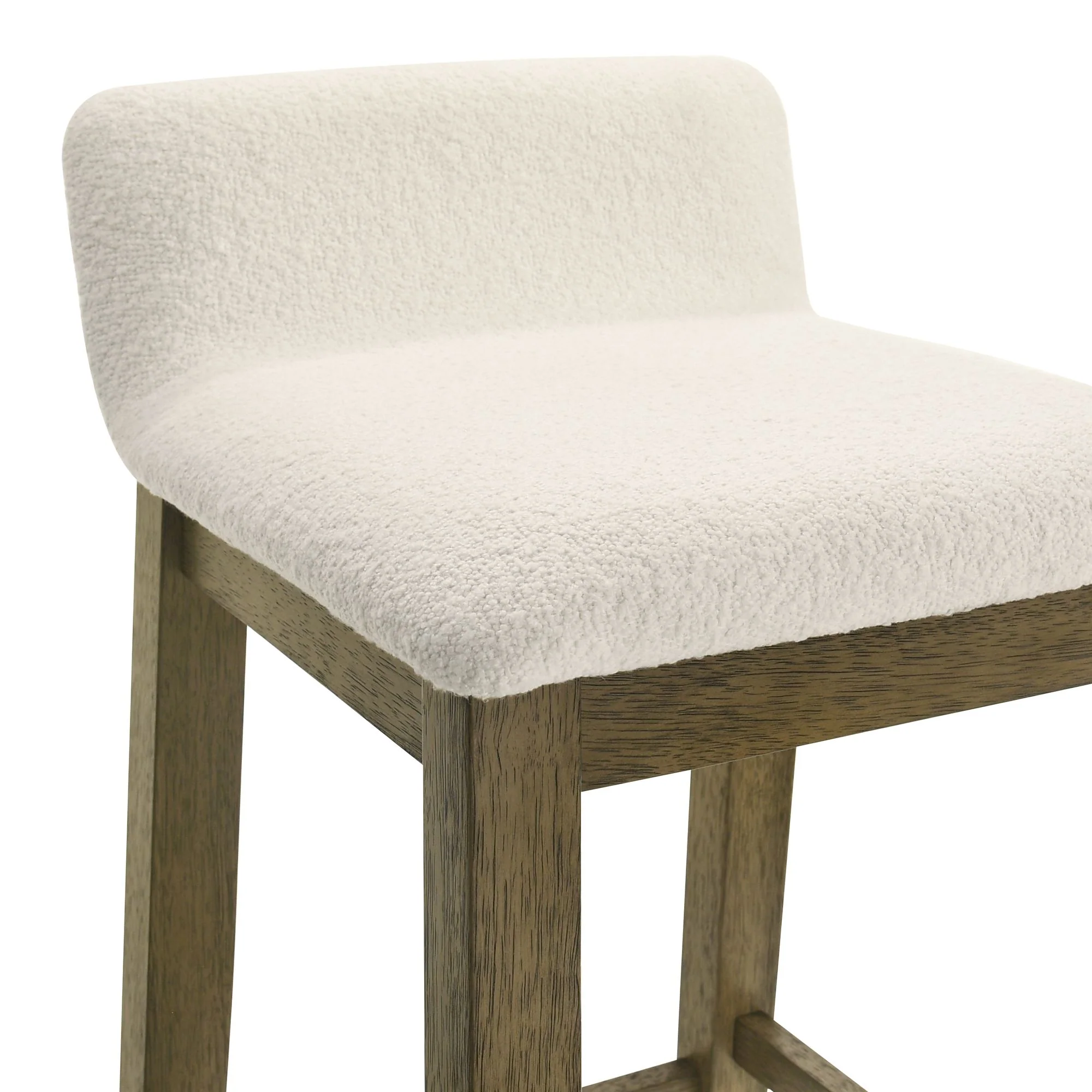 Annikah - Modern Transitional Wood Counter Height Kitchen Bar Stool - Image 13