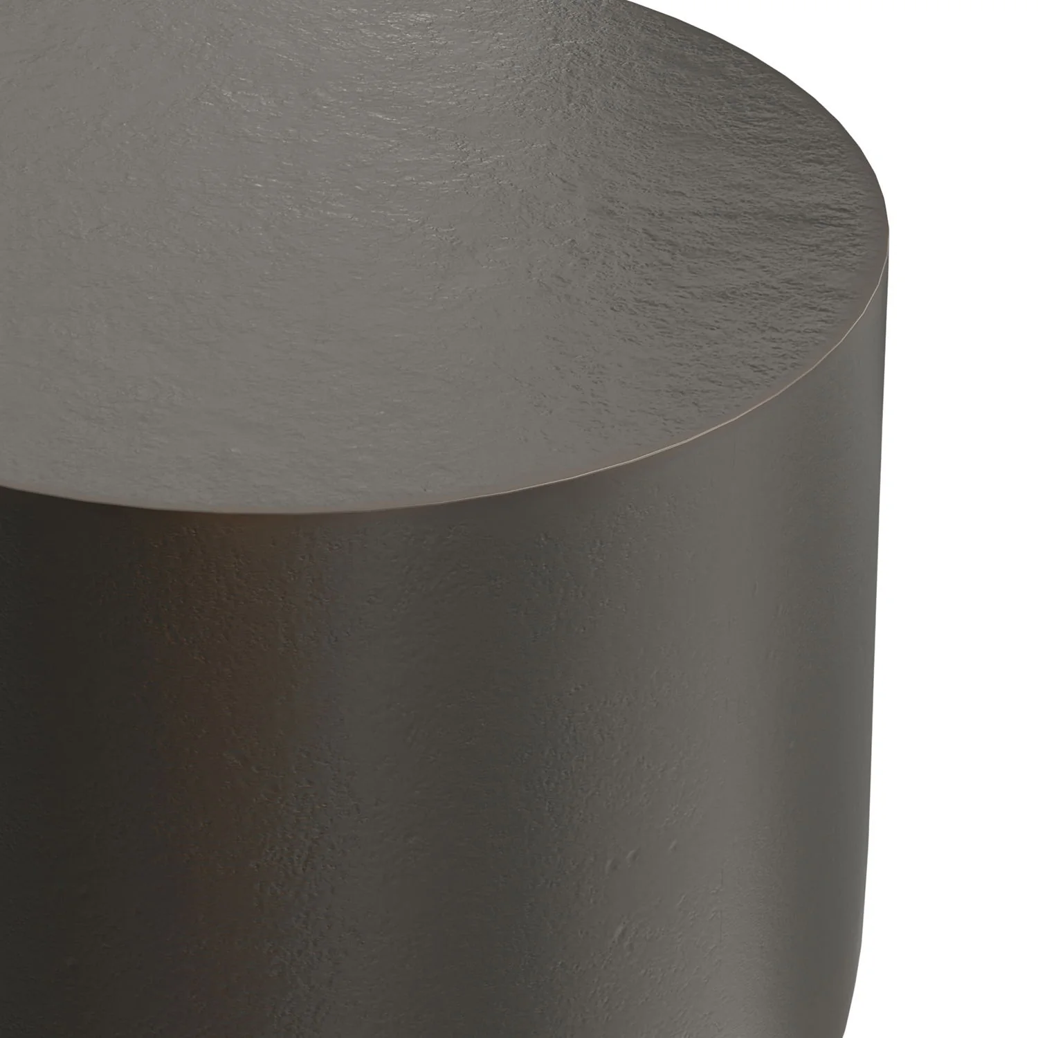 Anthony - Cast Aluminum Side Table - Bronze - Image 3